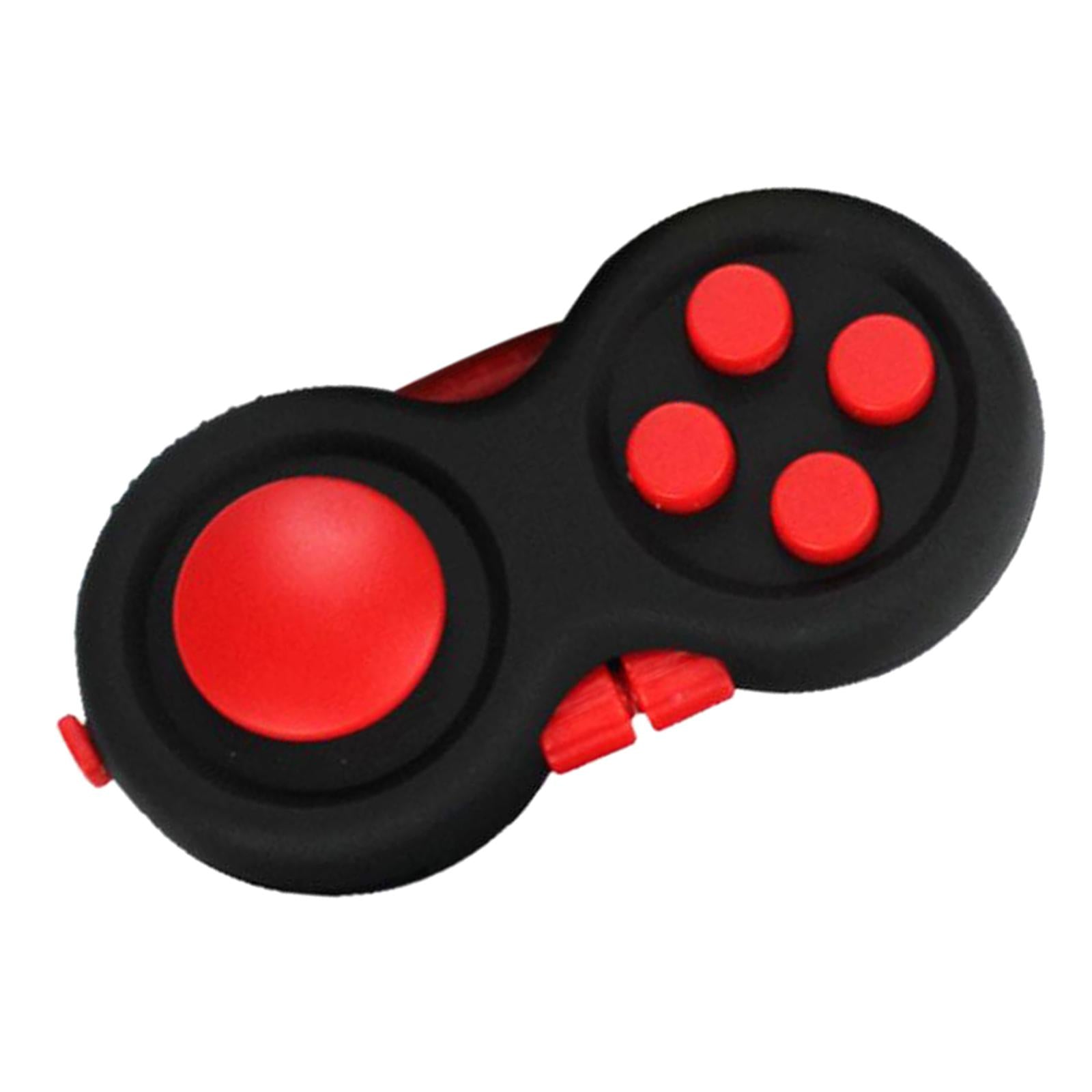 Fidget Pad Anxiety Stress Relief Hand Toy All in one Red