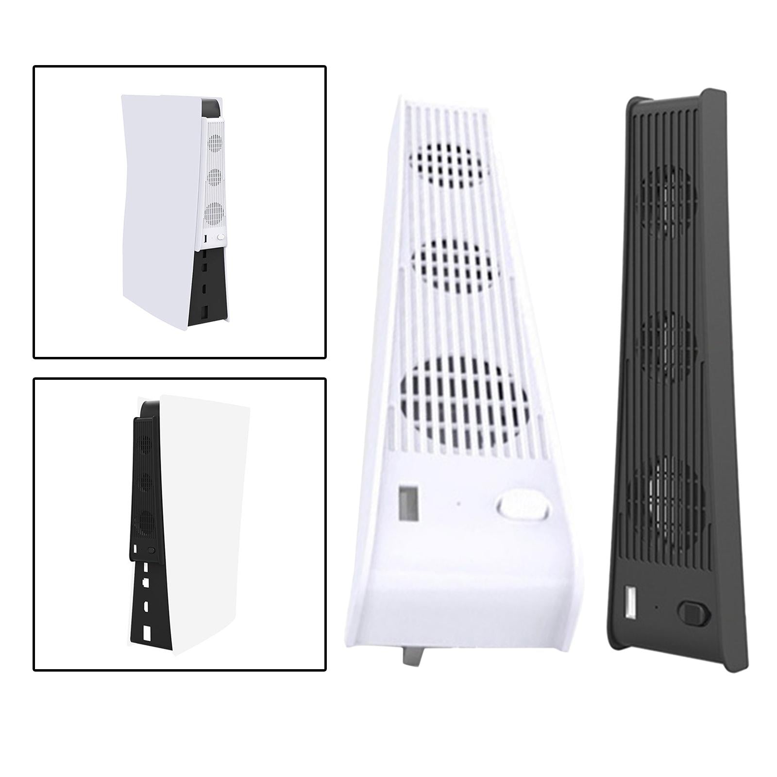 USB Devices 3-FanHost Cooling Fan for PS5 Console Accessories Gaming Needs white