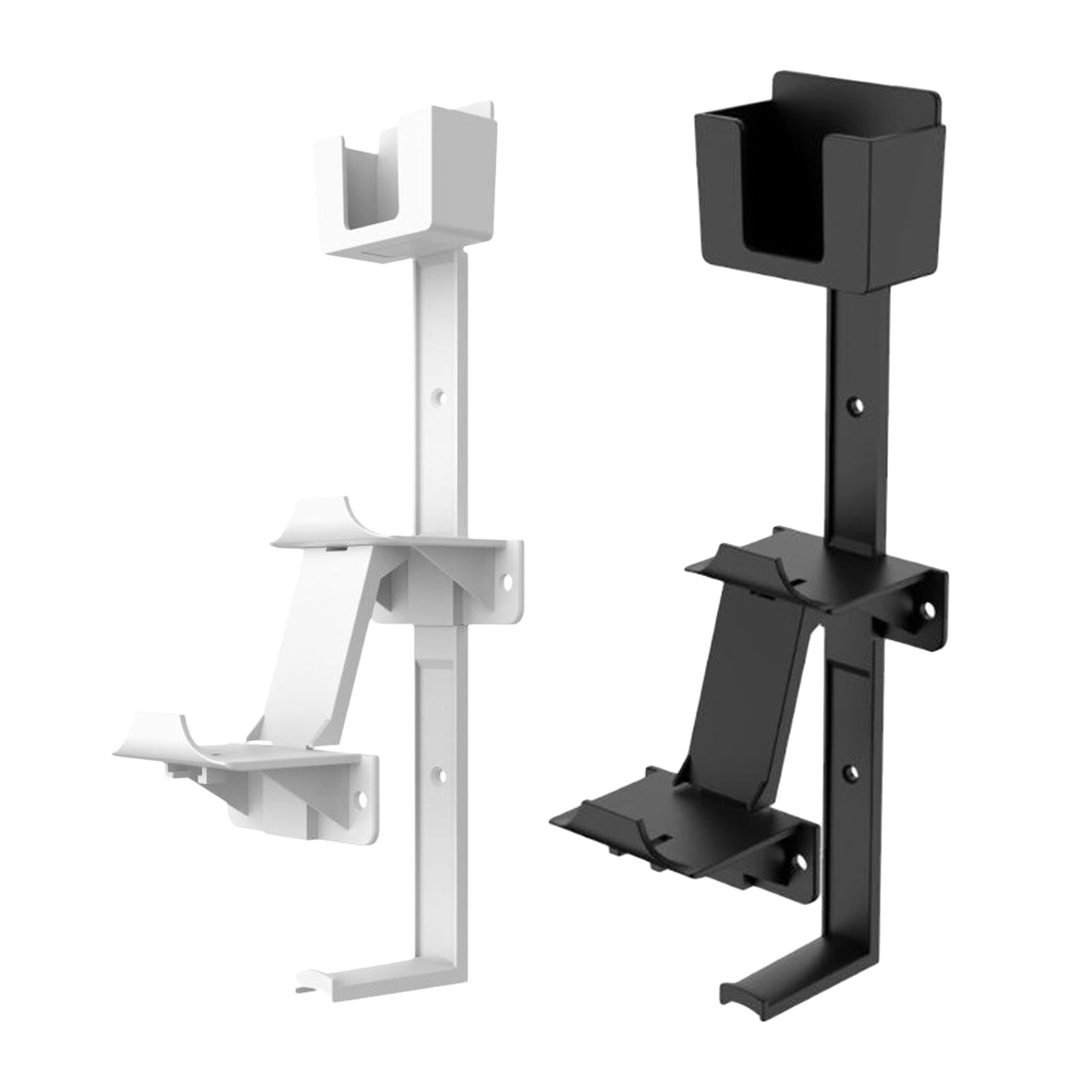 Dual Game Controller Headphone Hanger Holder Organizer for PS4 PS3 white