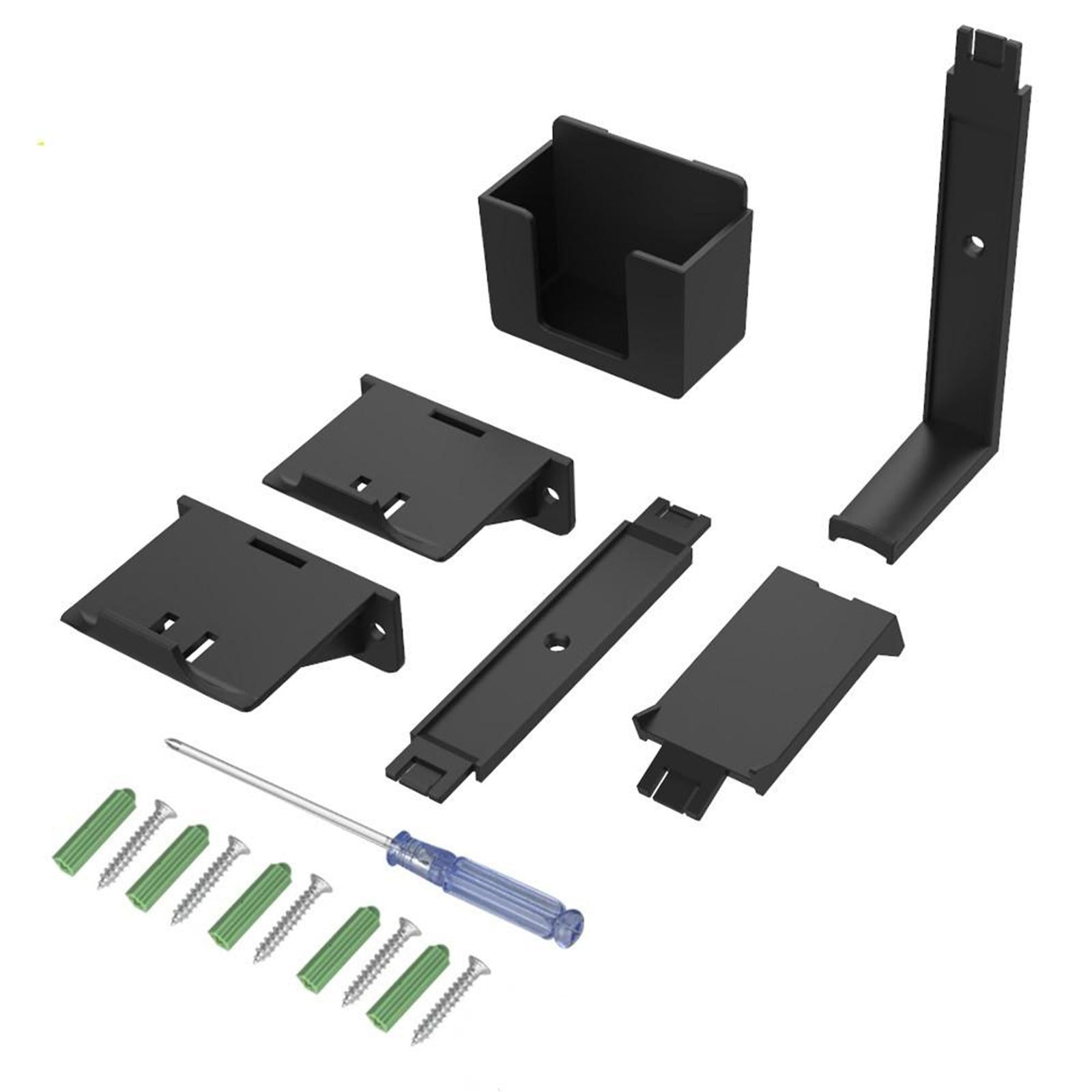 Dual Game Controller Headphone Hanger Holder Organizer for PS4 PS3 black