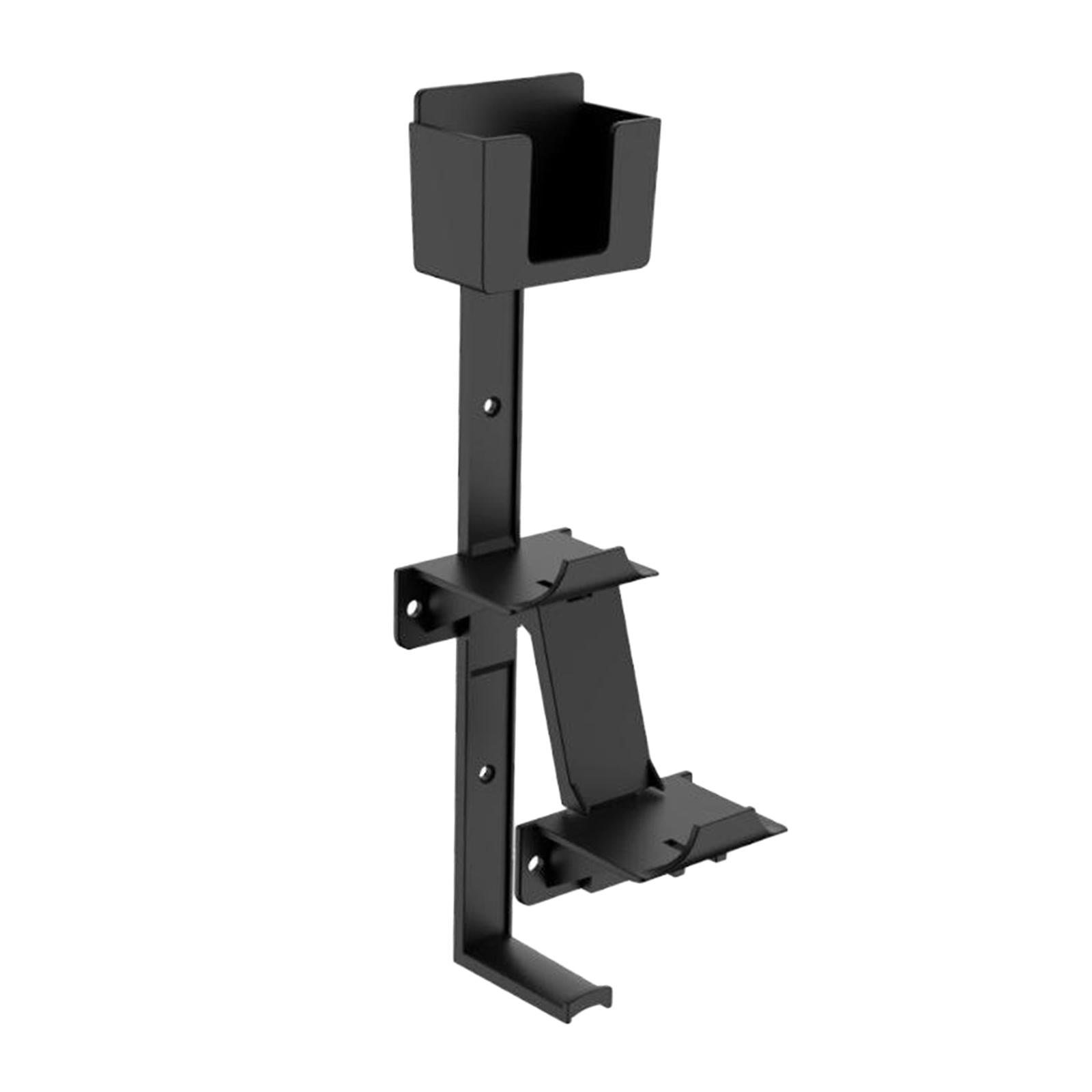 Dual Game Controller Headphone Hanger Holder Organizer for PS4 PS3 black