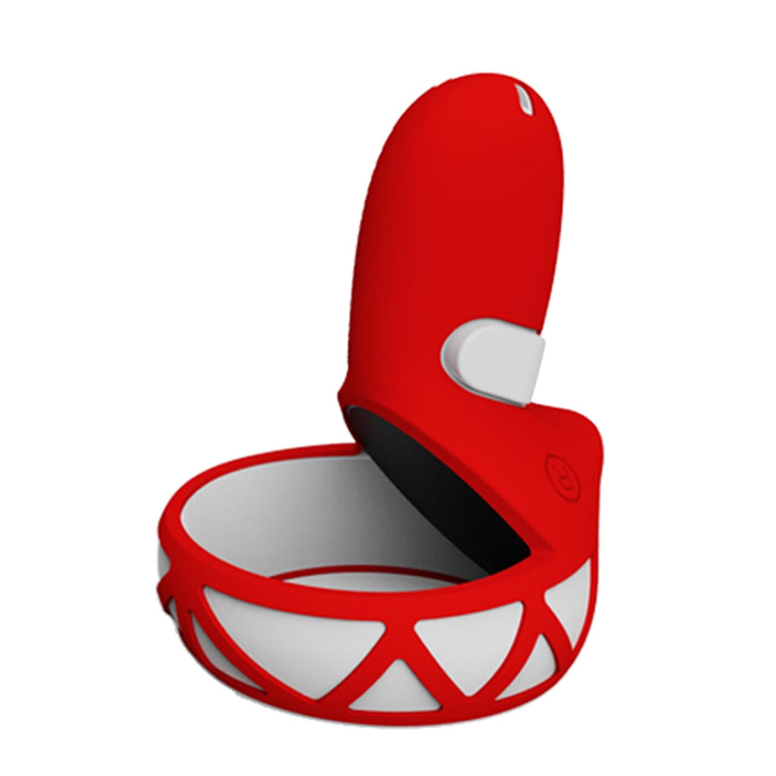 Grip Cover for Oculus Quest 2 Headset Easy Remove Comfortable Red