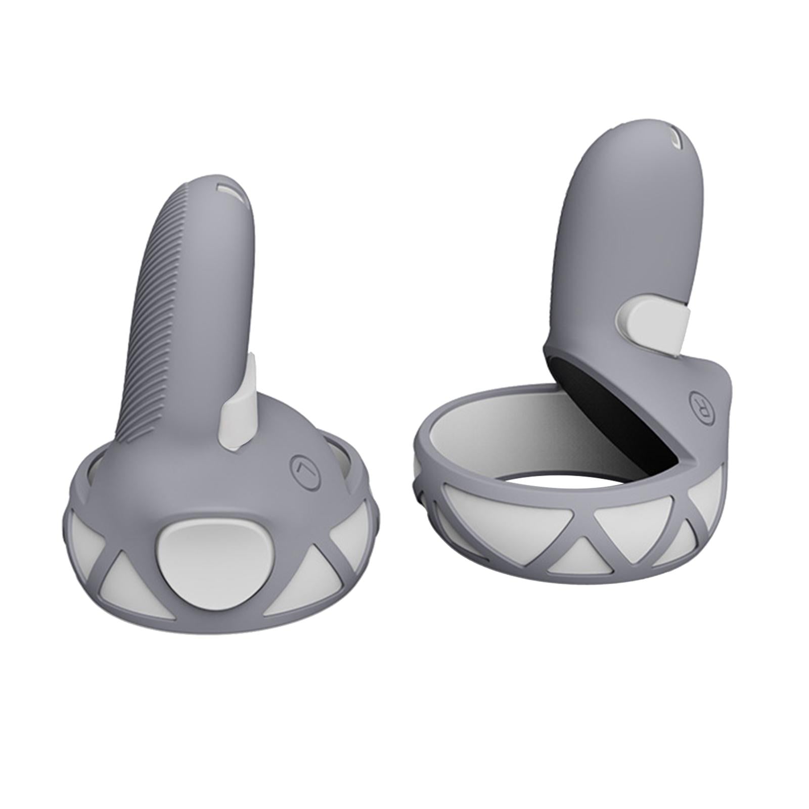 Grip Cover for Oculus Quest 2 Headset Easy Remove Comfortable Grey
