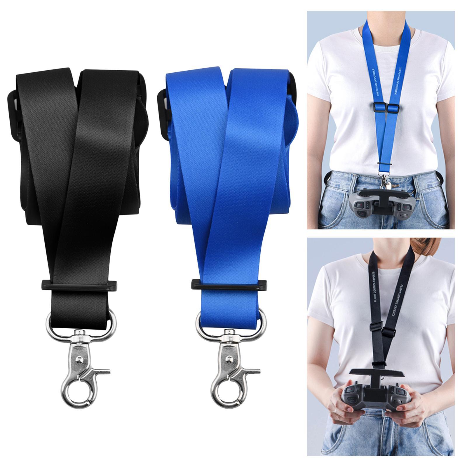 Lanyard Neck Strap Belt Sling For DJI FPV Combo Drone Remote Controll Blue