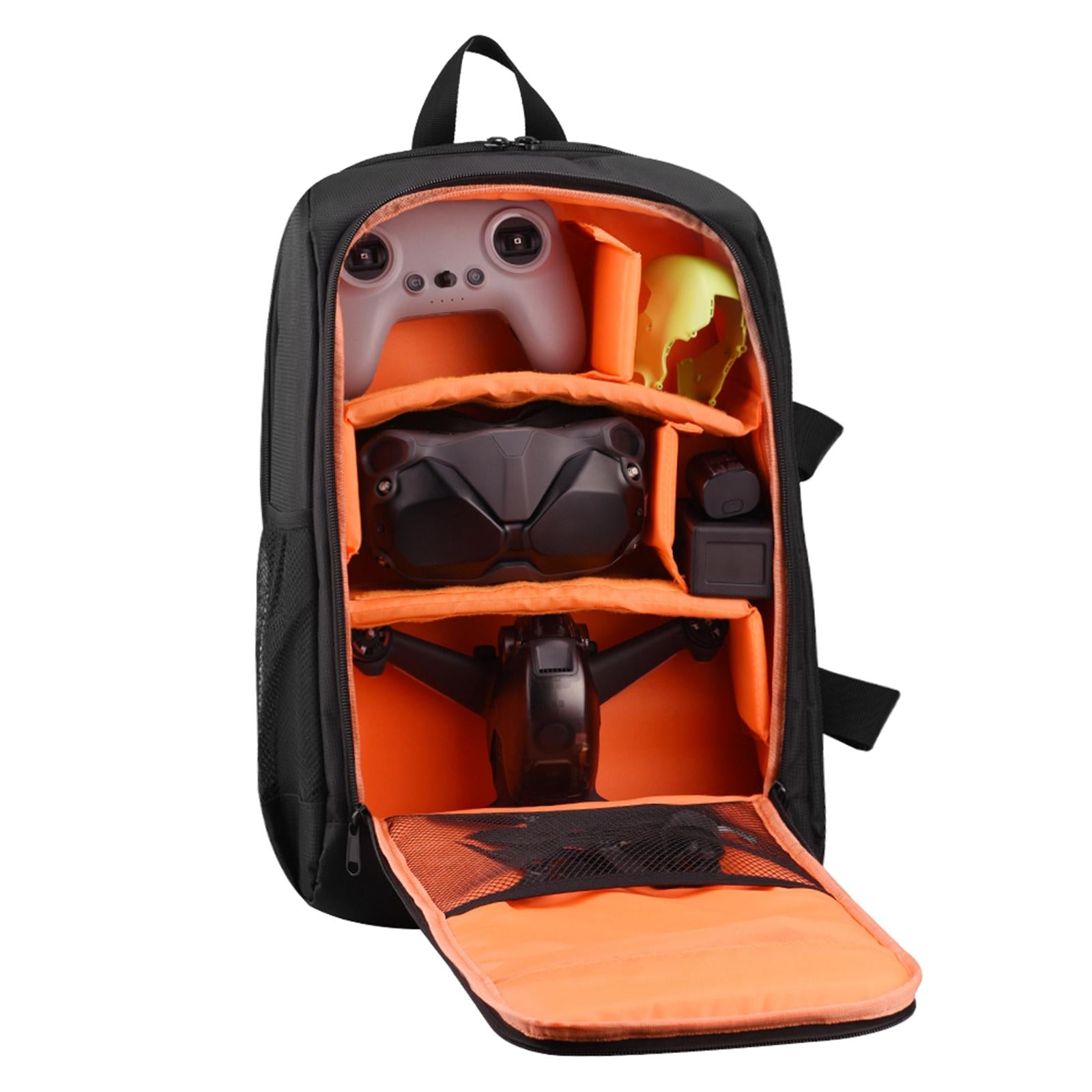 Waterproof Storage Bag Carrying Case Backpack For DJI FPV Combo Drone Orange