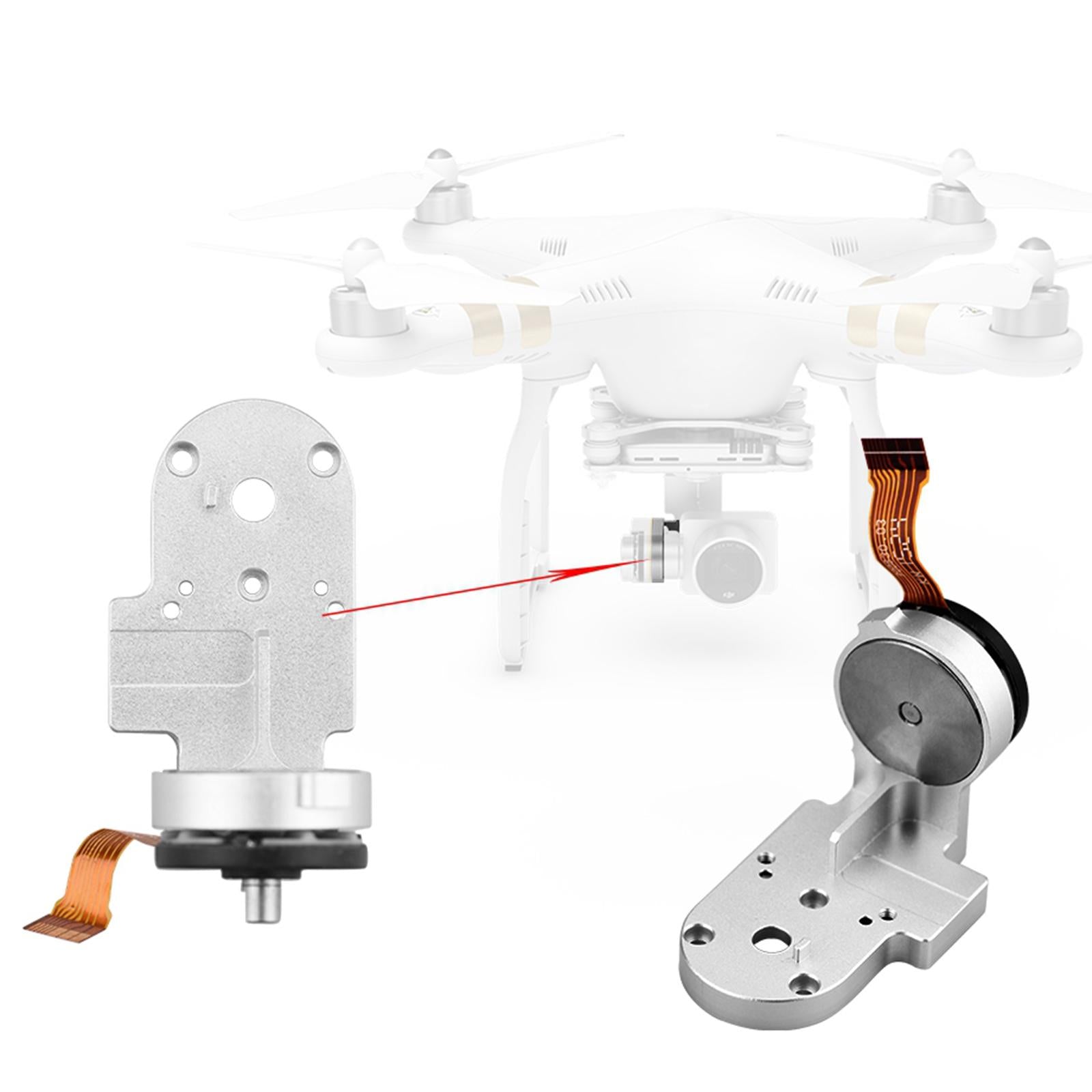 CNC Aluminum R-axis Motor w/Lower Bracket for DJI Phantom 3A/3P/3S Drone B