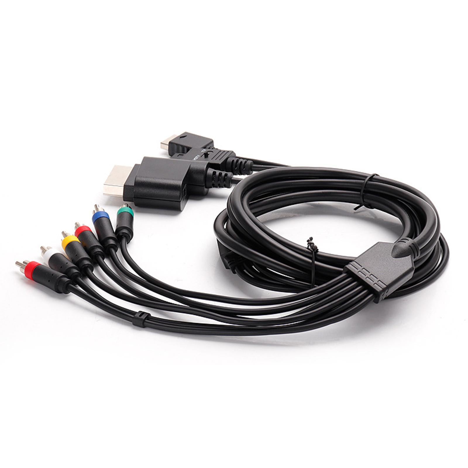 Gaming AV Cable Audio Video Cable for PS2 3 Console HD Component Accessories