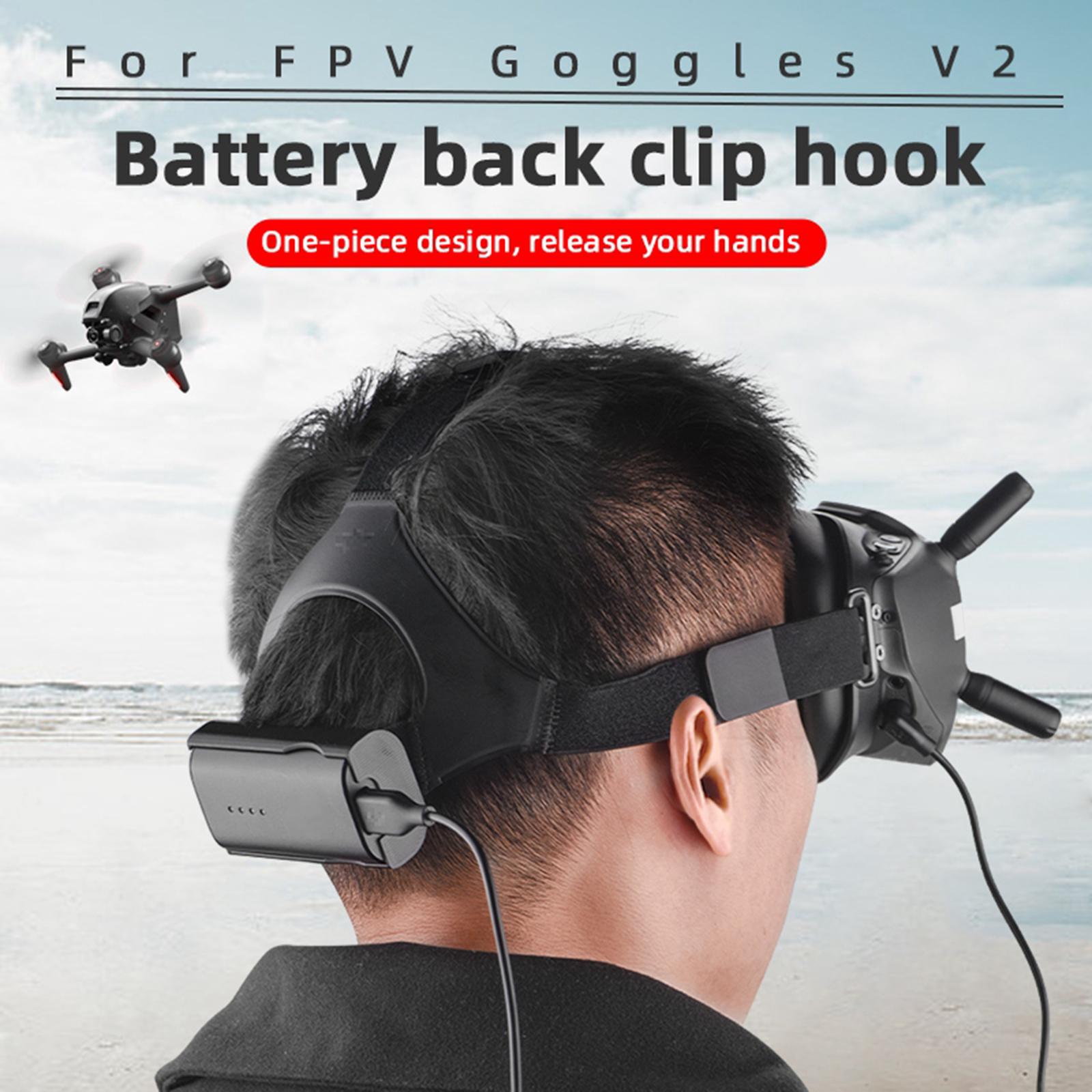 Battery Charging Bracket Holder Protection for FPV Goggles V2 Portable