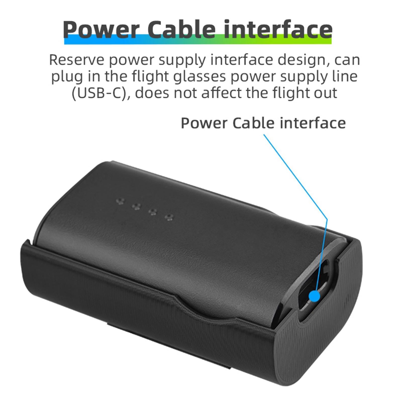 Battery Charging Bracket Holder Protection for FPV Goggles V2 Portable