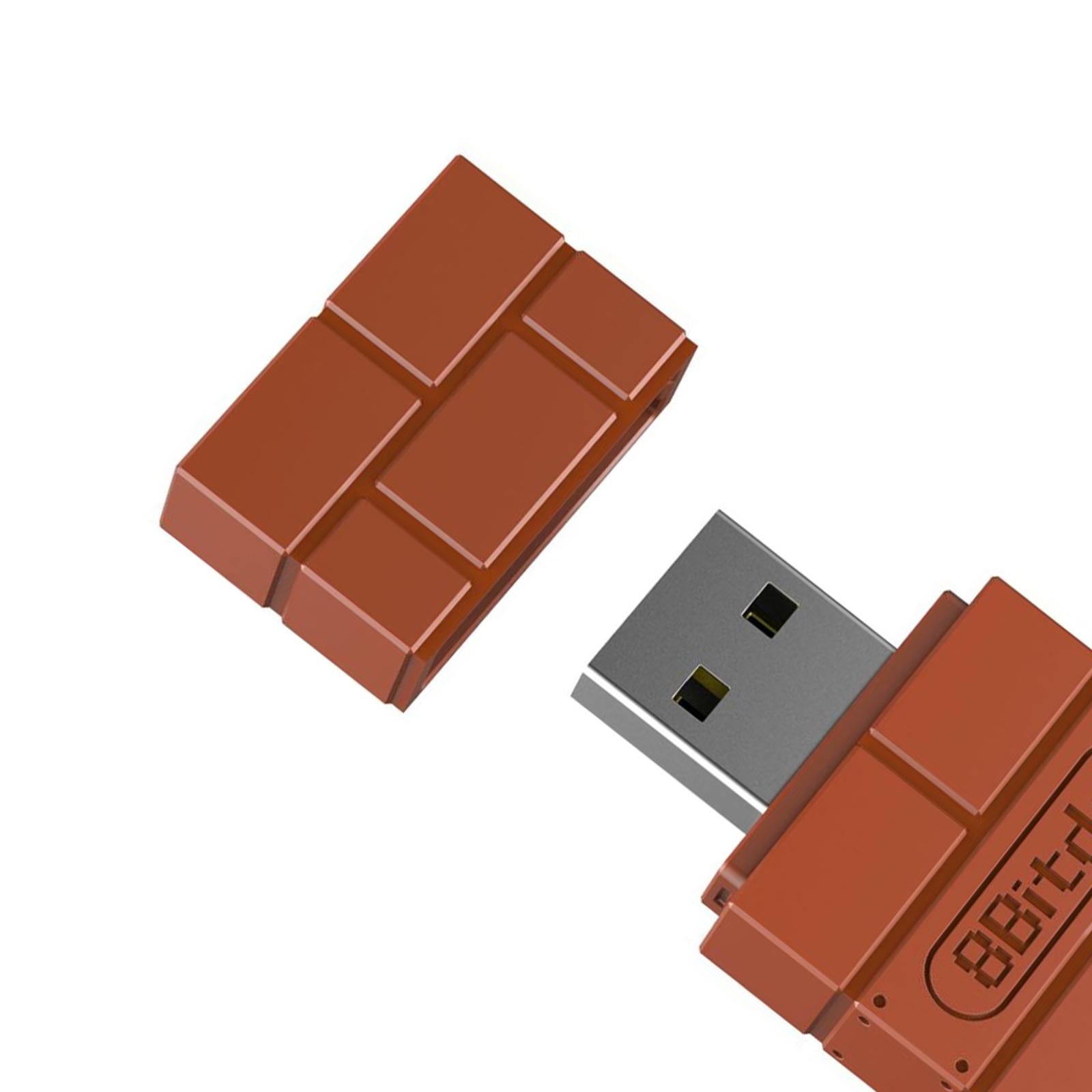USB Wireless Bluetooth Receiver For Nintendo Switch Controller Wine Red