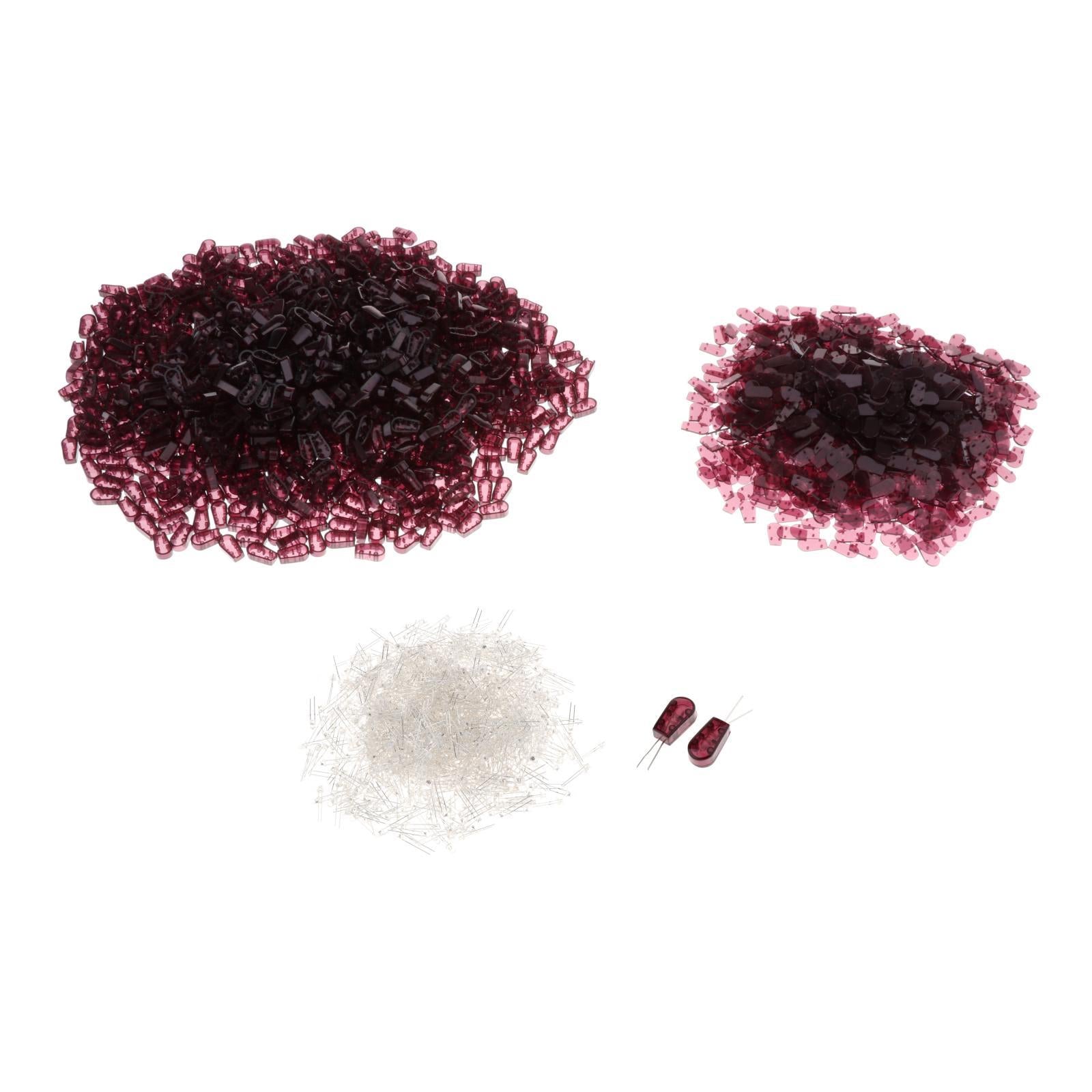 1000 Pcs 3mm 940nm LED IR Infrared Emitter Emission and Receiver Diode Kit