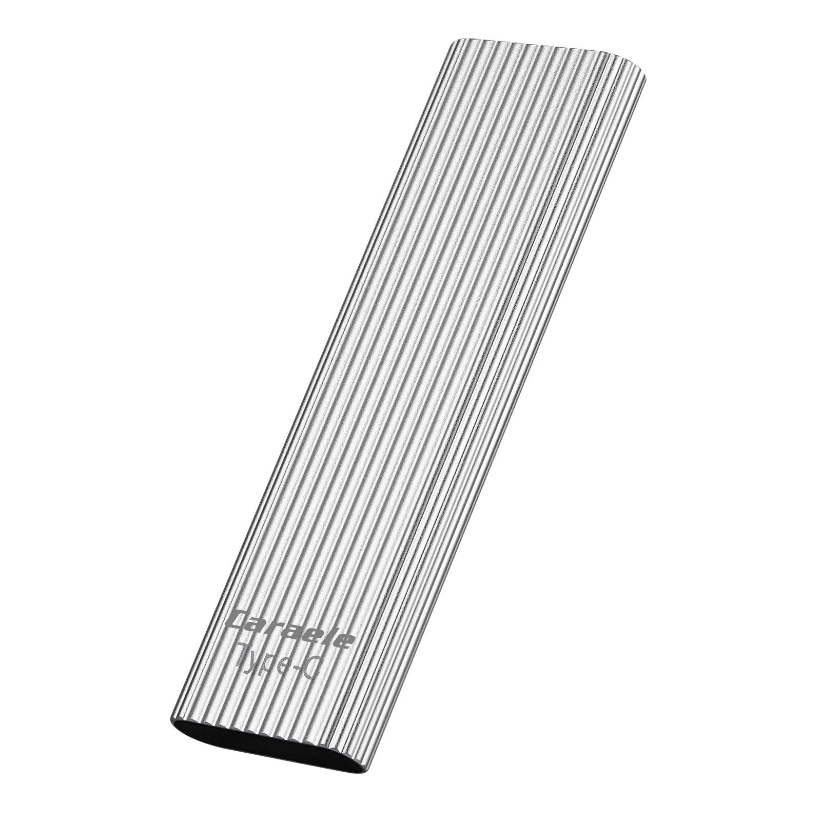 Aluminum Alloy 1TB SSD External Portable Up to 430 MB/s USB 3.1 Gen-1 silver