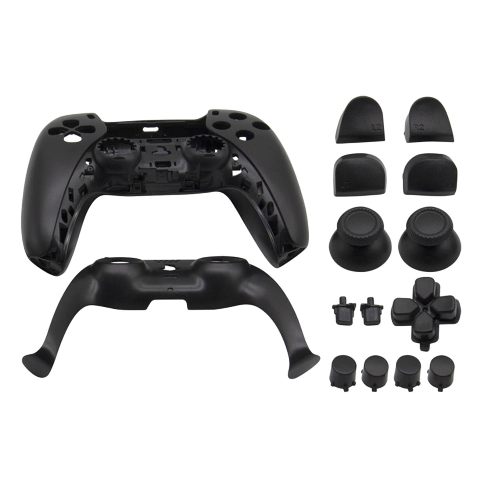 Replacement Housing Cover Shell Case Set For Sony PS5 Controller Black
