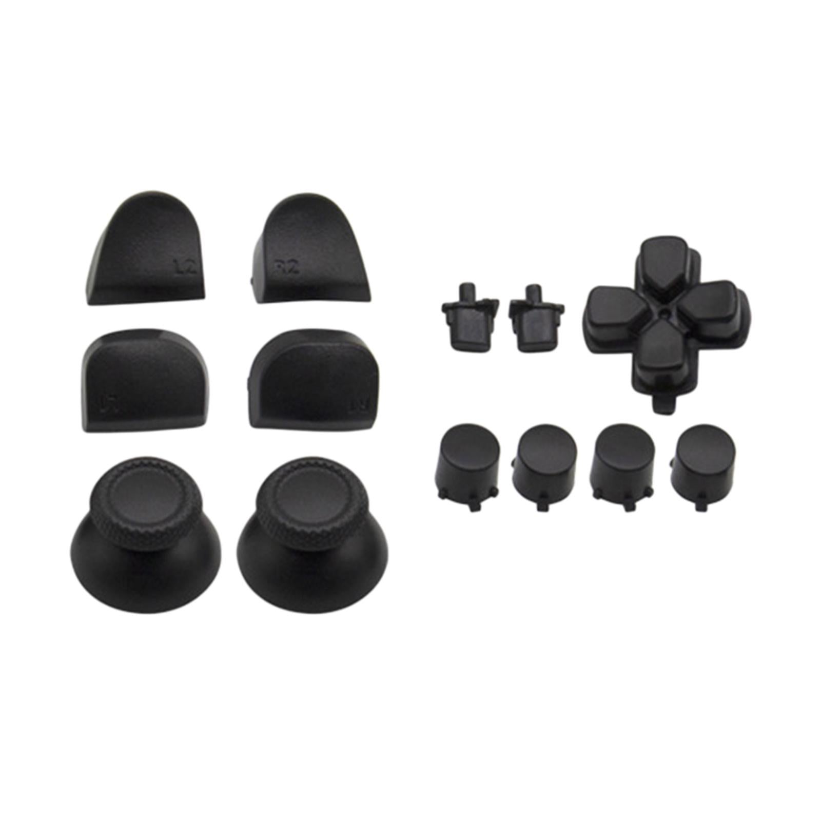 Replacement Housing Cover Shell Case Set For Sony PS5 Controller Black