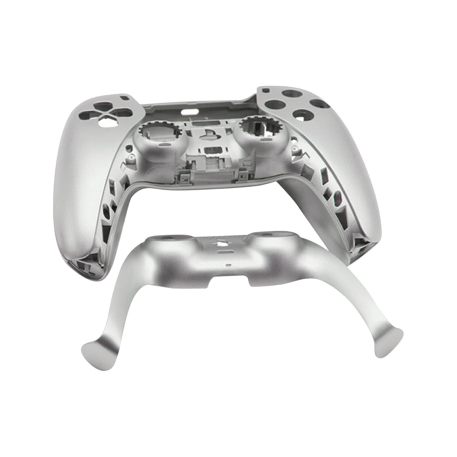 Replacement Housing Cover Shell Case Set For Sony PS5 Controller Silver Gray