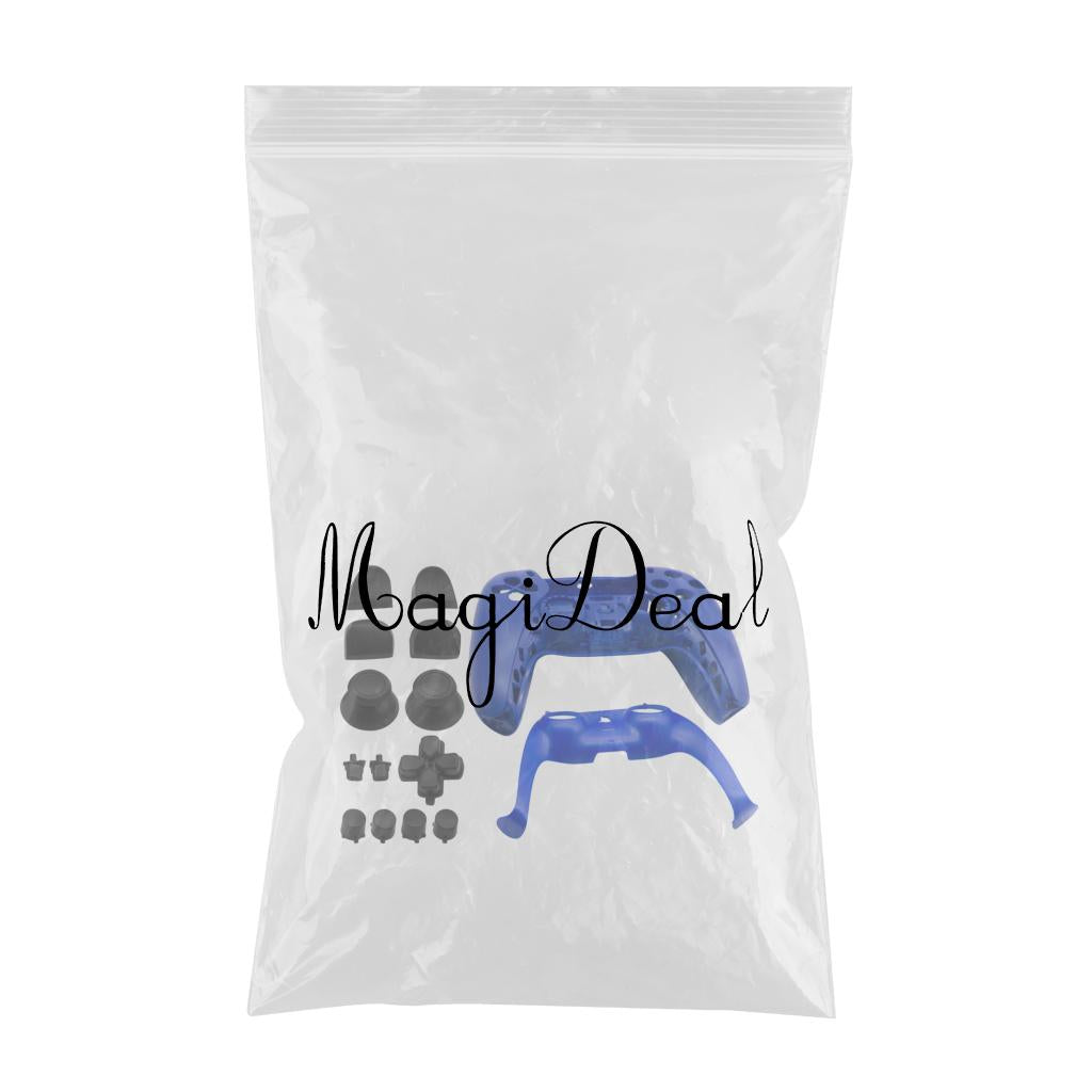 Replacement Housing Cover Shell Case Set For Sony PS5 Controller Dark Blue