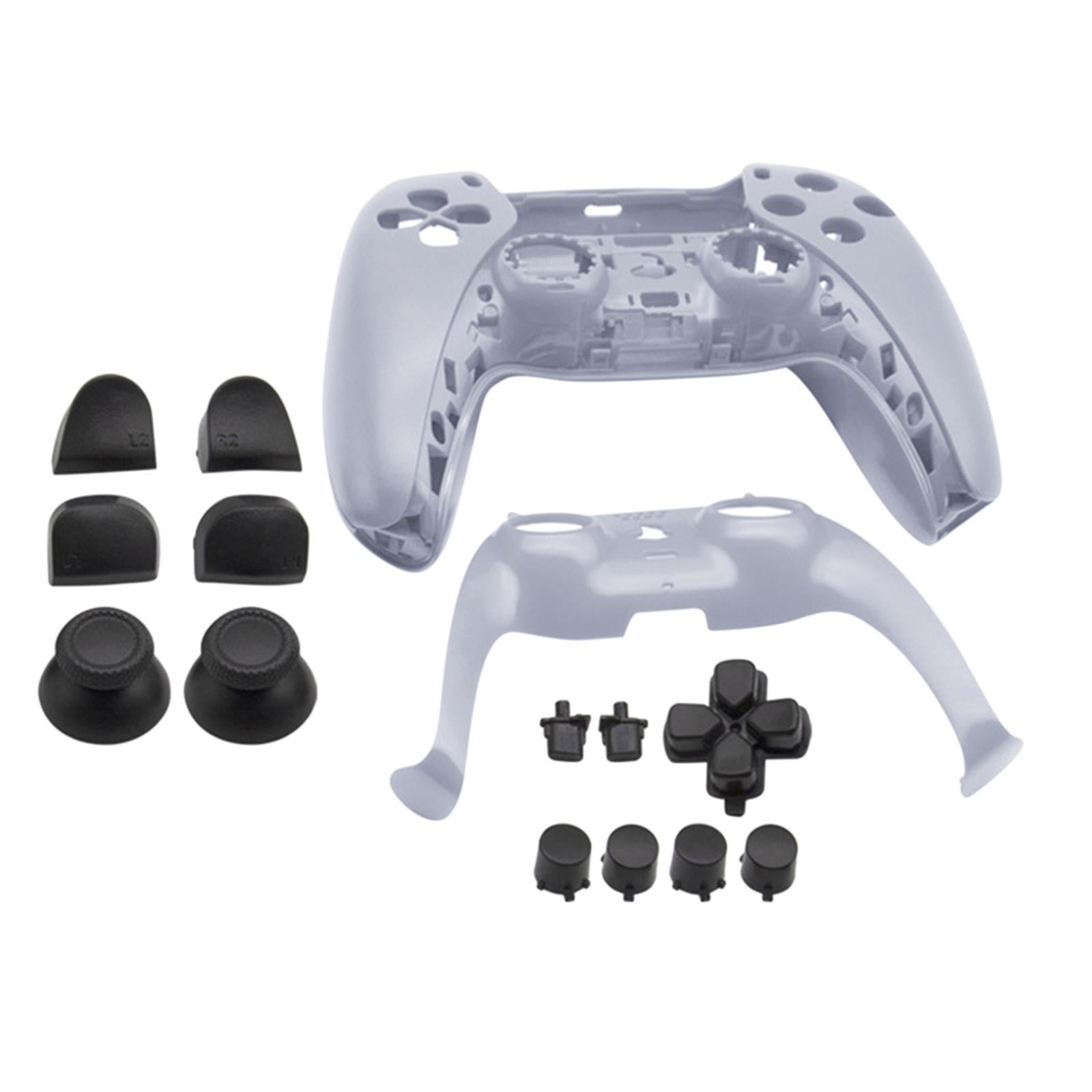 Replacement Housing Cover Shell Case Set For Sony PS5 Controller Silver