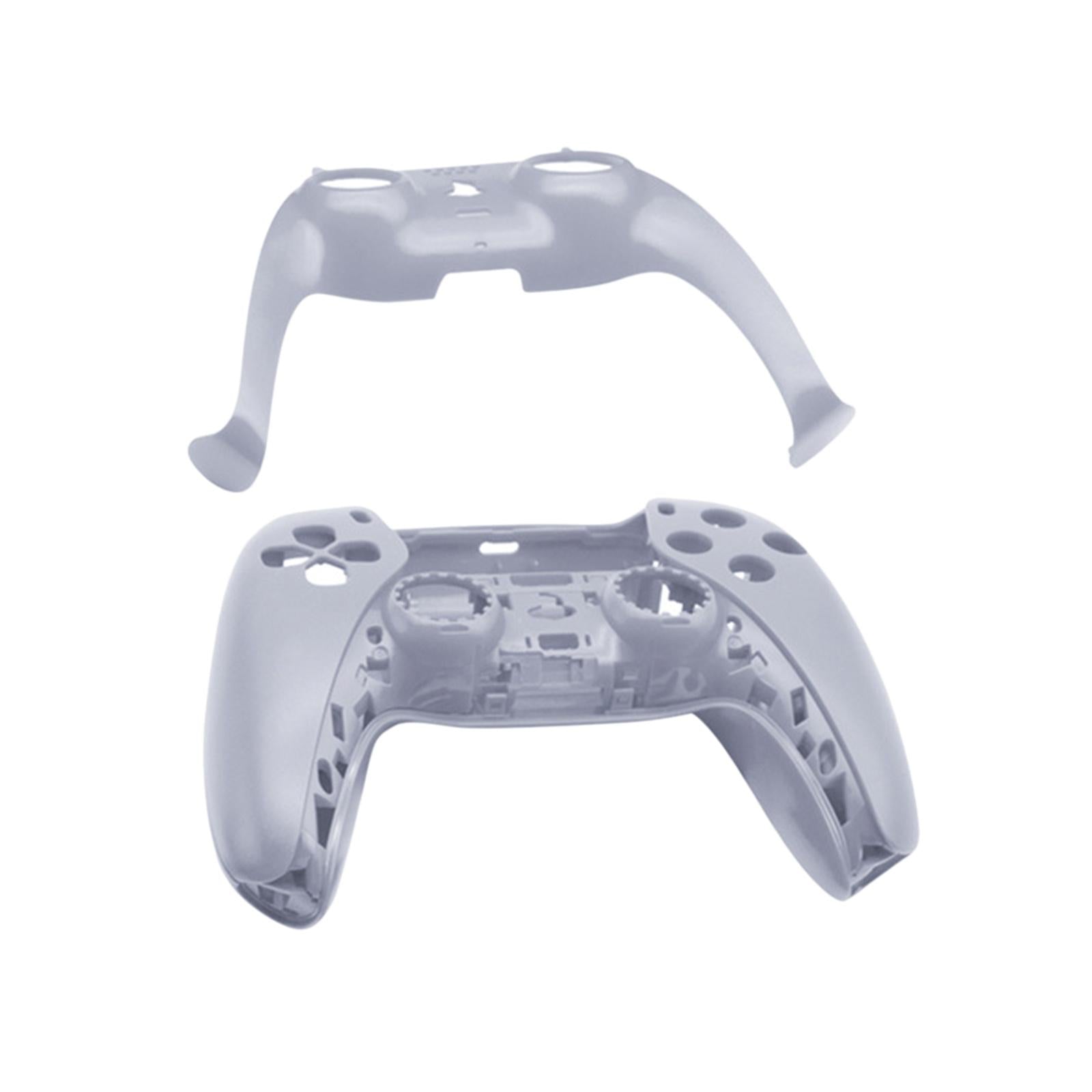 Replacement Housing Cover Shell Case Set For Sony PS5 Controller Silver