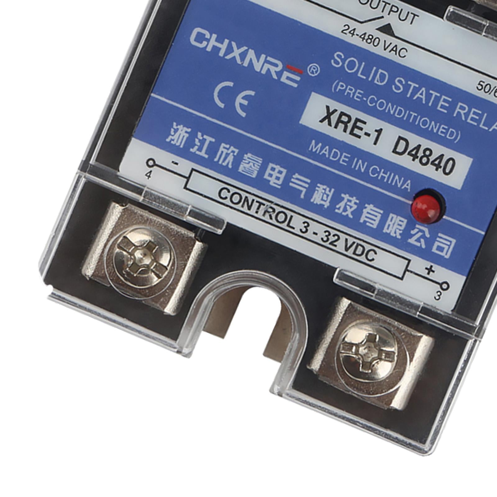 SSR Solid State Relay Module 3-32V DC To AC24-480V 3D Printer Accessories