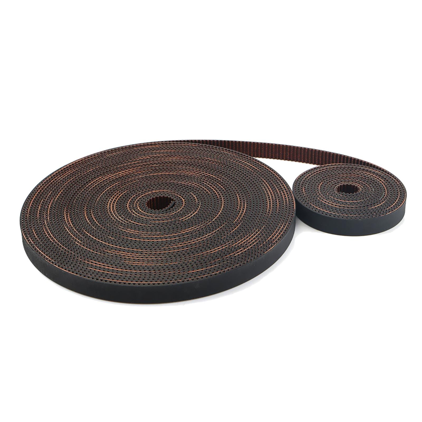 5M 2GT-9RF Rubber Timing Belt Low Noise for Ender3 cr10 Anet 3D Printer Part