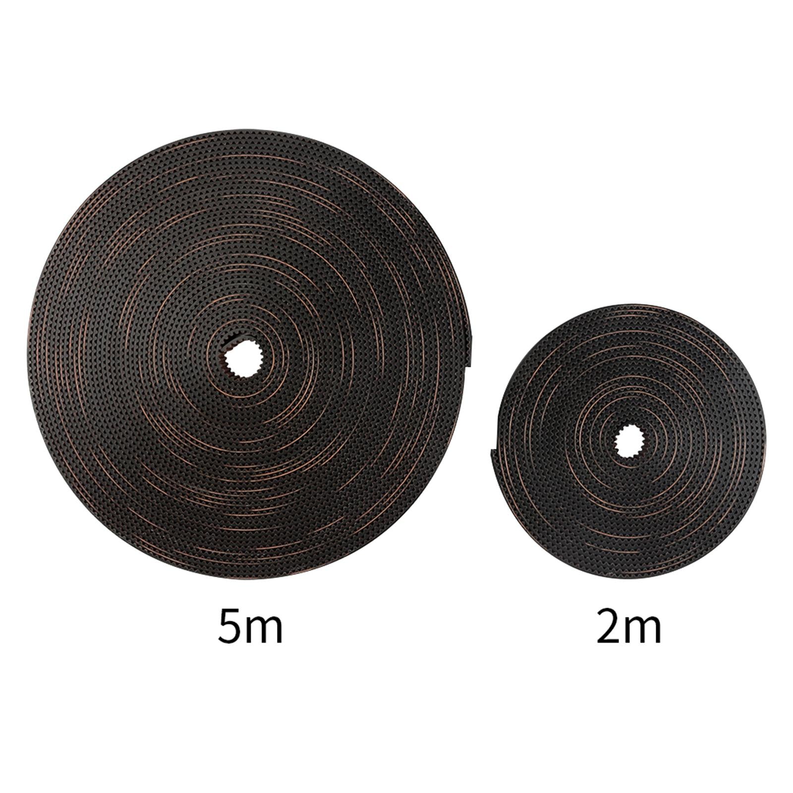 5M 2GT-9RF Rubber Timing Belt Low Noise for Ender3 cr10 Anet 3D Printer Part