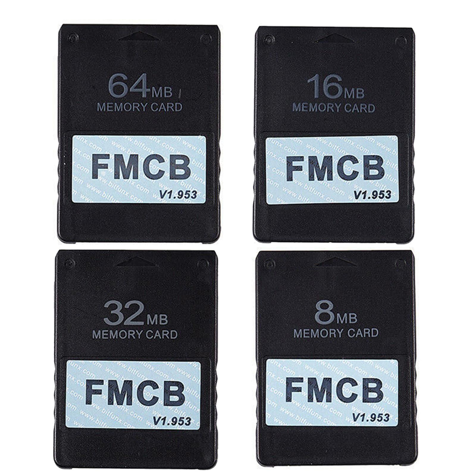 Free McBoot FMCB 1.953 Memory Card for Sony PS2 Replacement 16MB