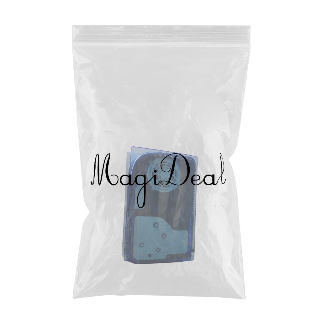 Plate Shell Cover Anti-Scratch for Sony PS5 Disc Version  Transparent Blue