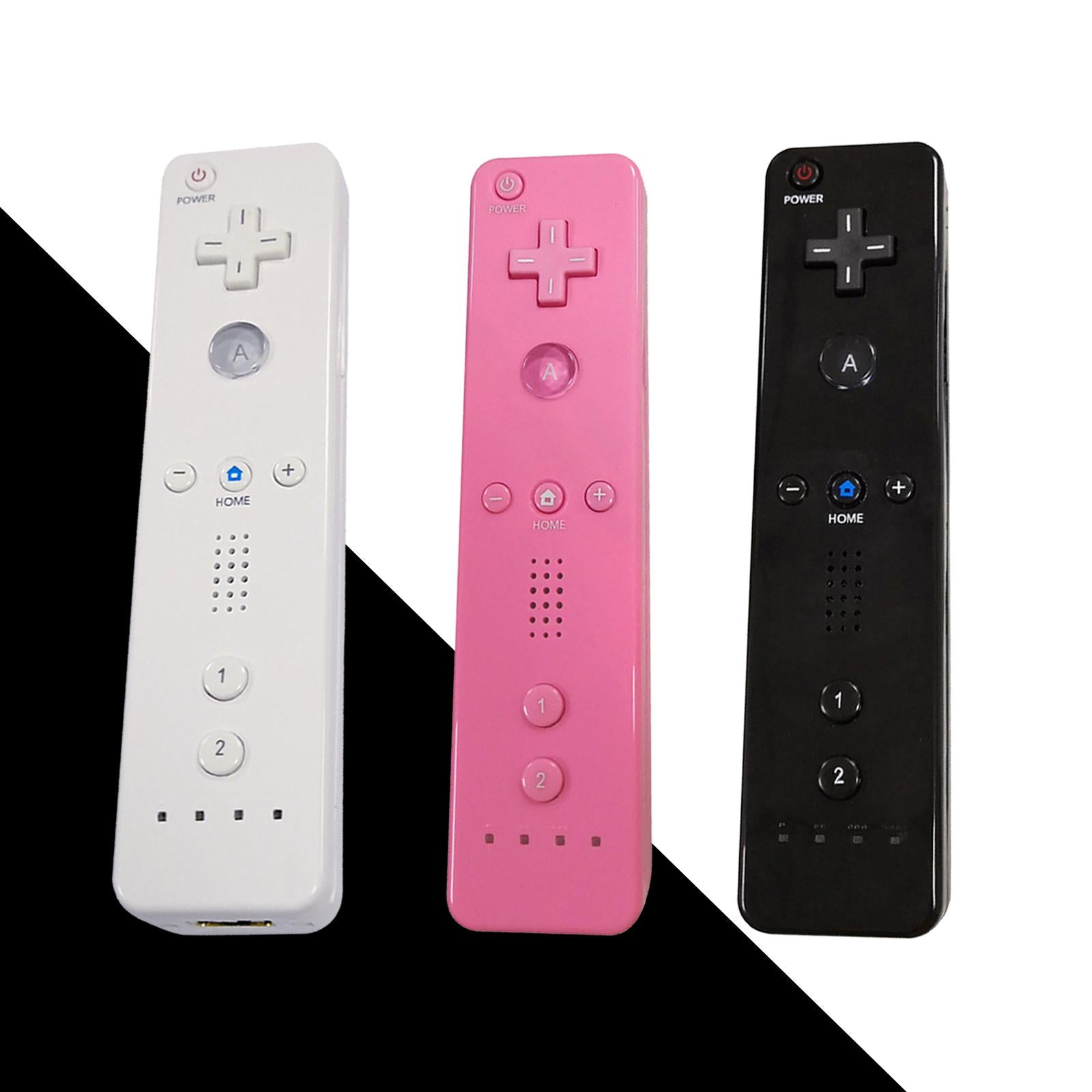 Remote Controller Replacement Compatible with Nintendo Wii and Wii U white