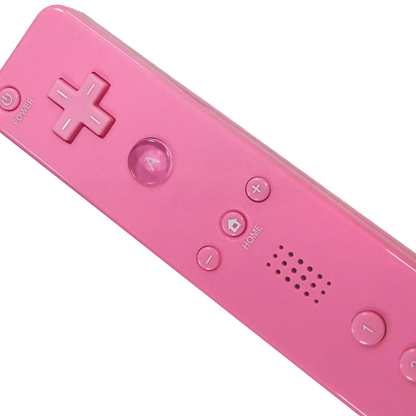 Remote Controller Replacement Compatible with Nintendo Wii and Wii U pink
