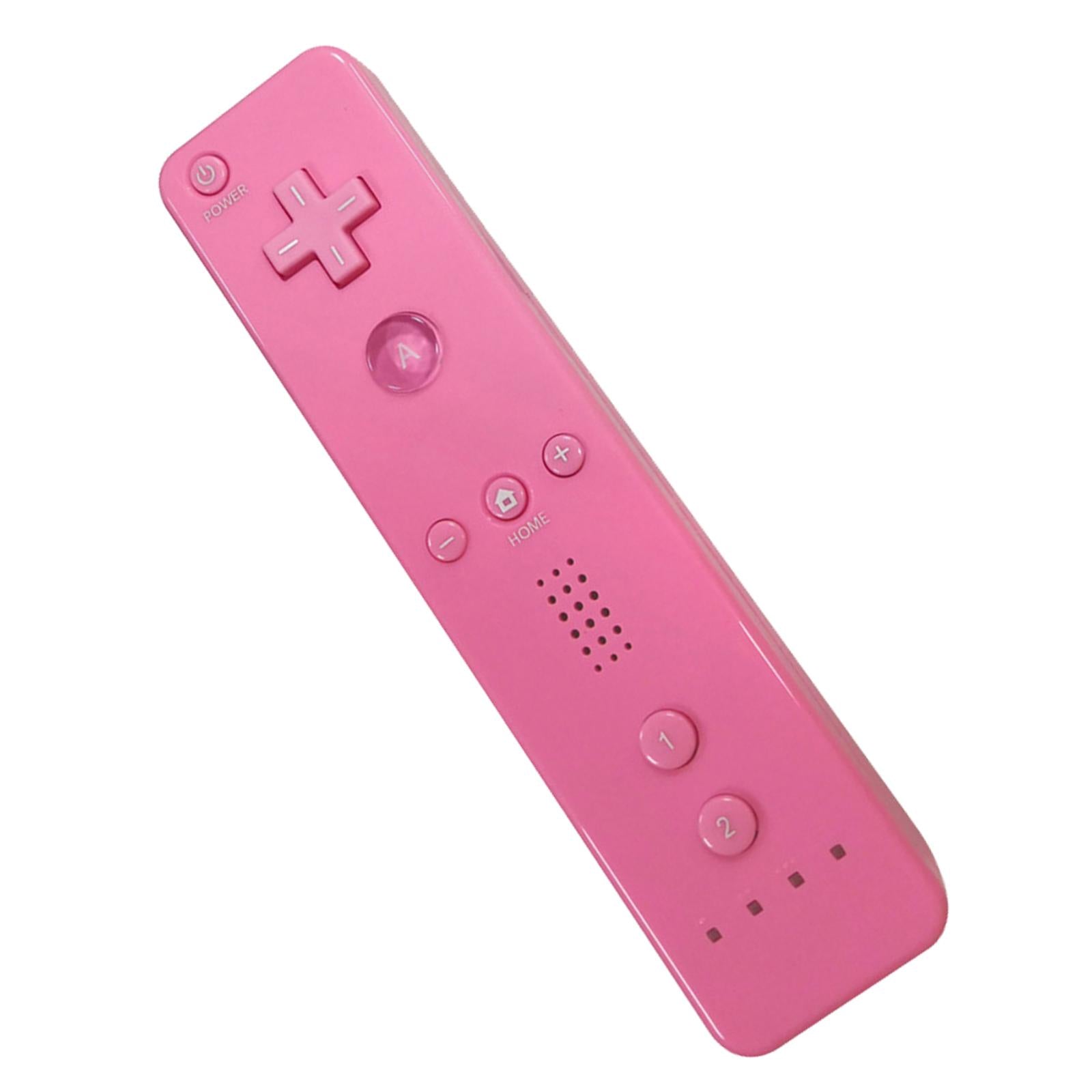Remote Controller Replacement Compatible with Nintendo Wii and Wii U pink