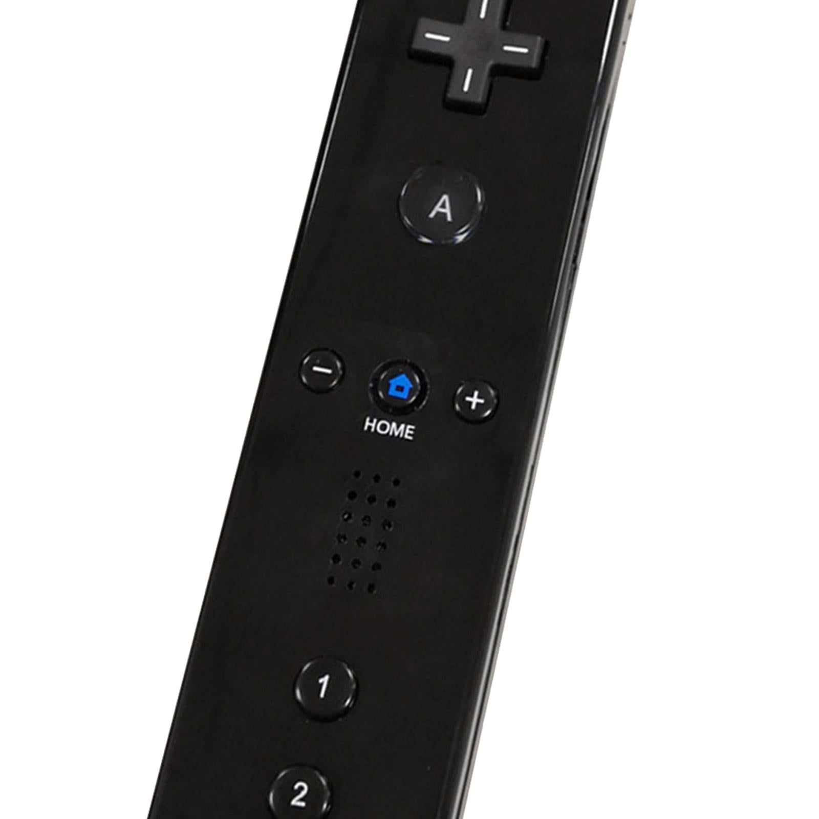 Remote Controller Replacement Compatible with Nintendo Wii and Wii U black