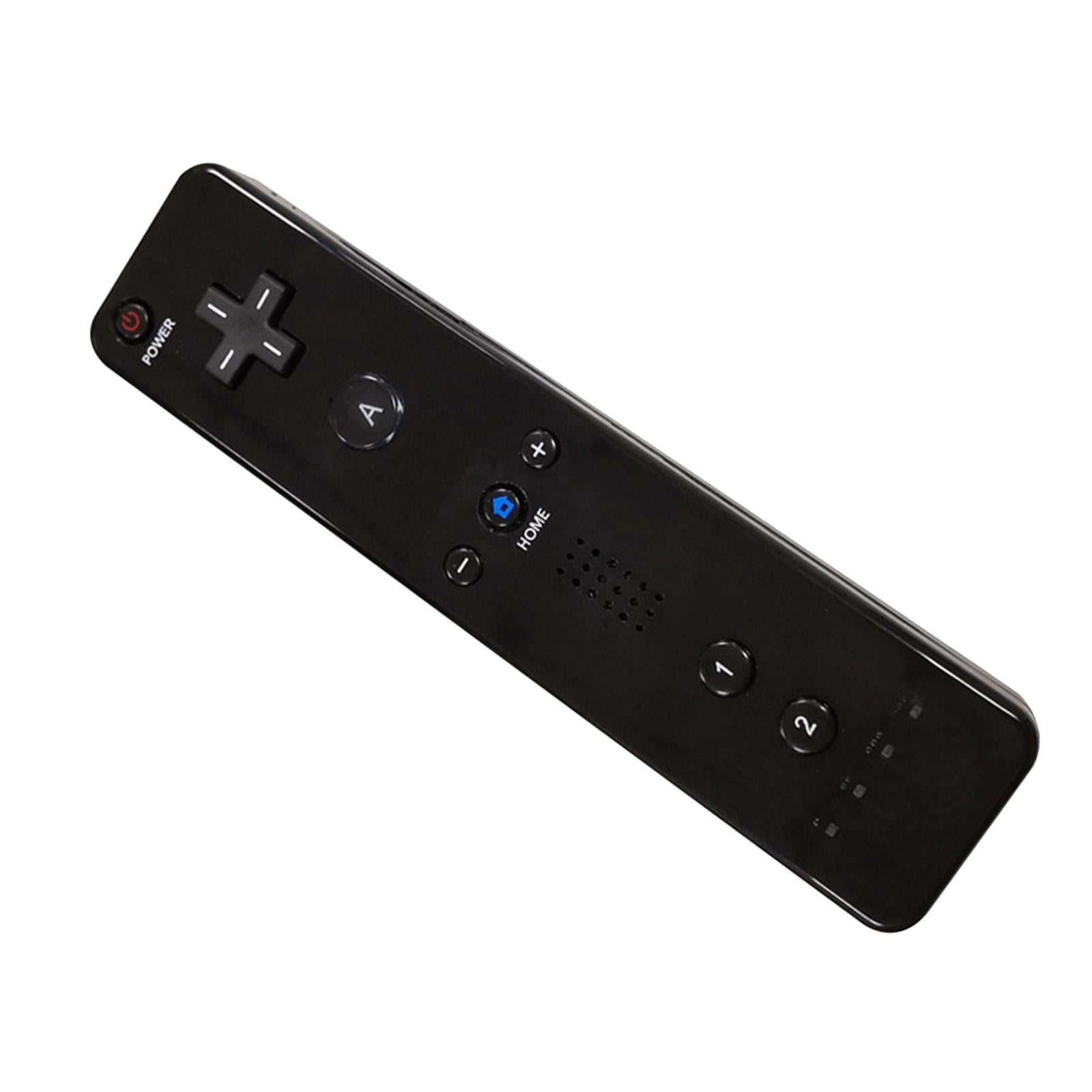 Remote Controller Replacement Compatible with Nintendo Wii and Wii U black