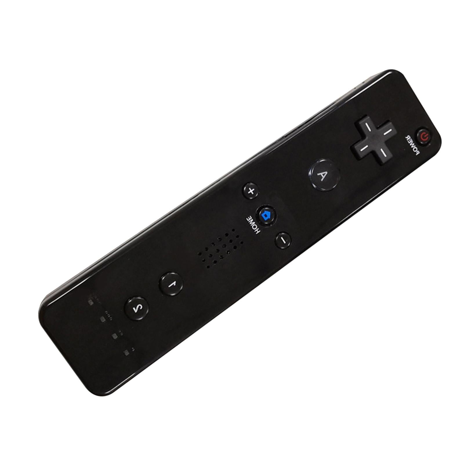 Remote Controller Replacement Compatible with Nintendo Wii and Wii U black