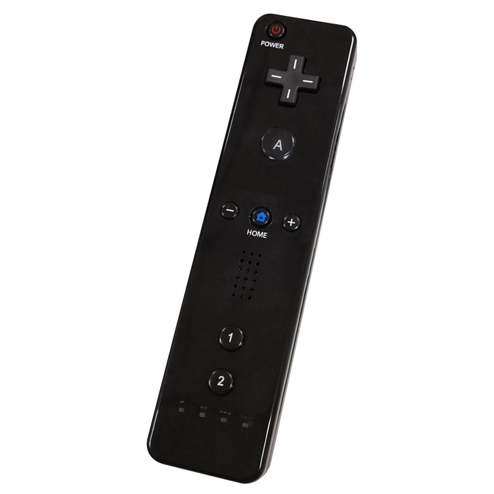 Remote Controller Replacement Compatible with Nintendo Wii and Wii U black