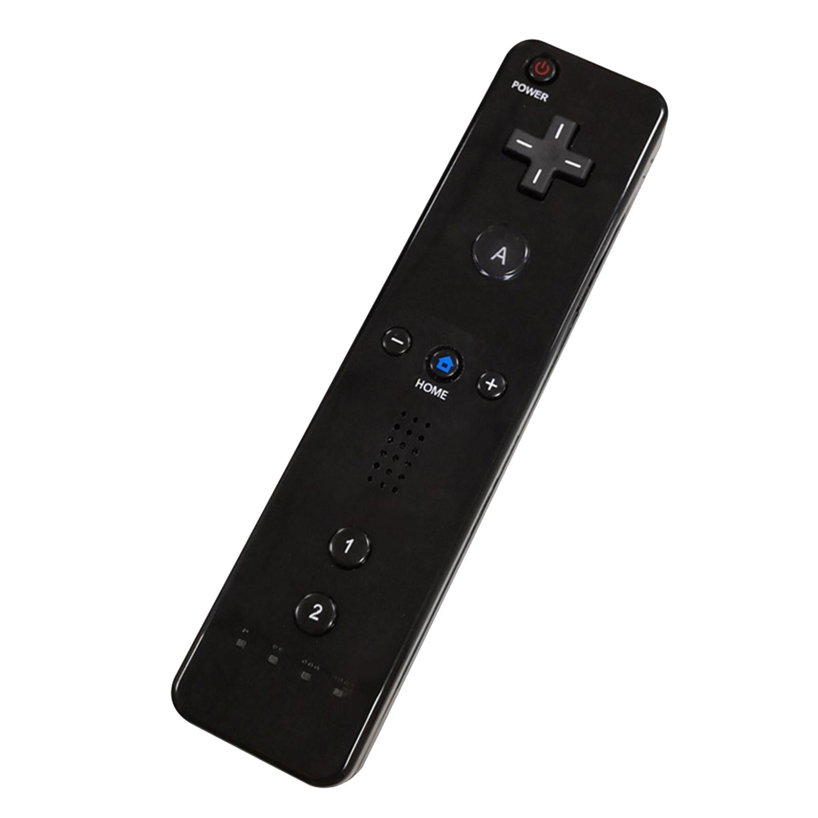 Remote Controller Replacement Compatible with Nintendo Wii and Wii U black
