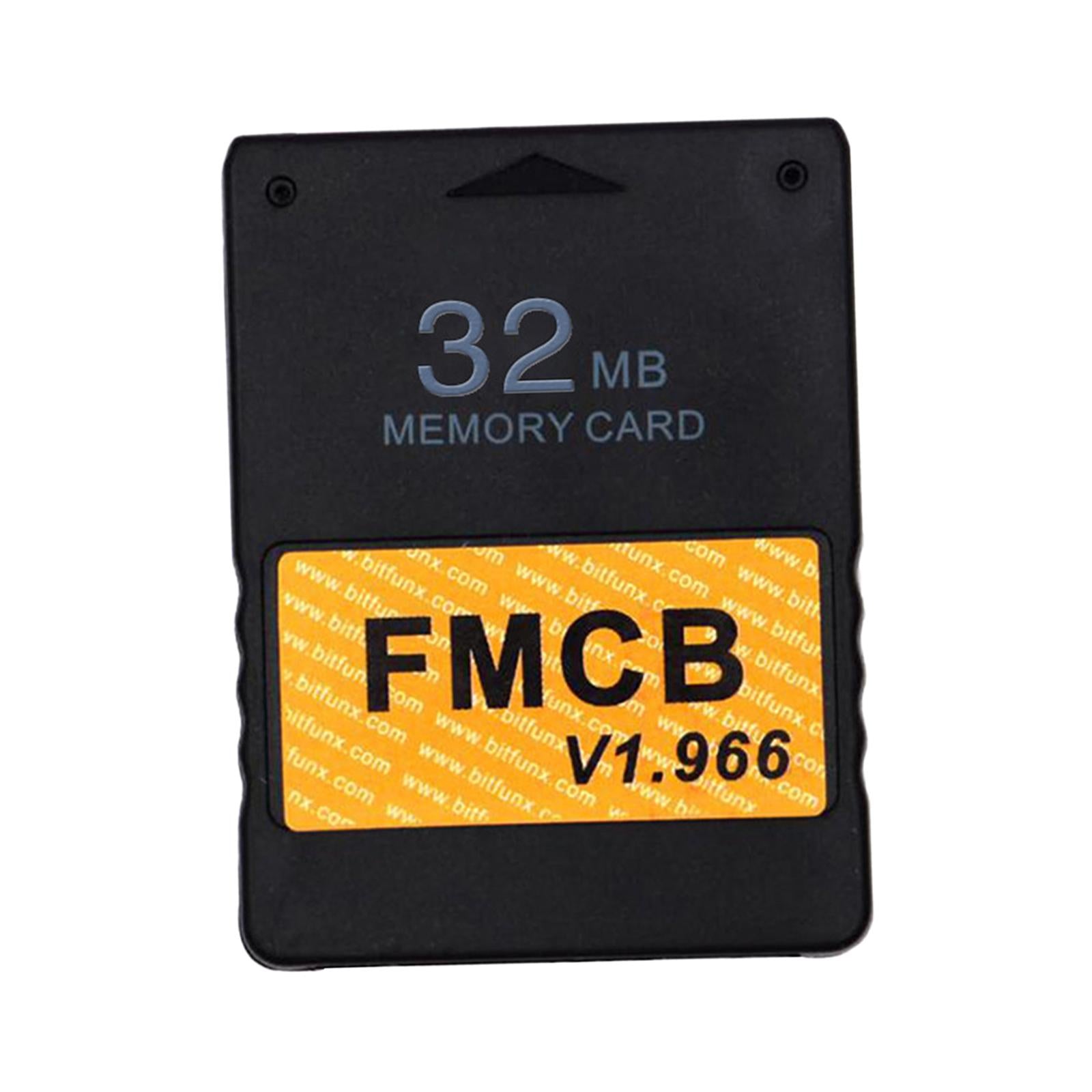 Free McBoot FMCB v1.966 Memory Card Fits for Sony PS2  32MB