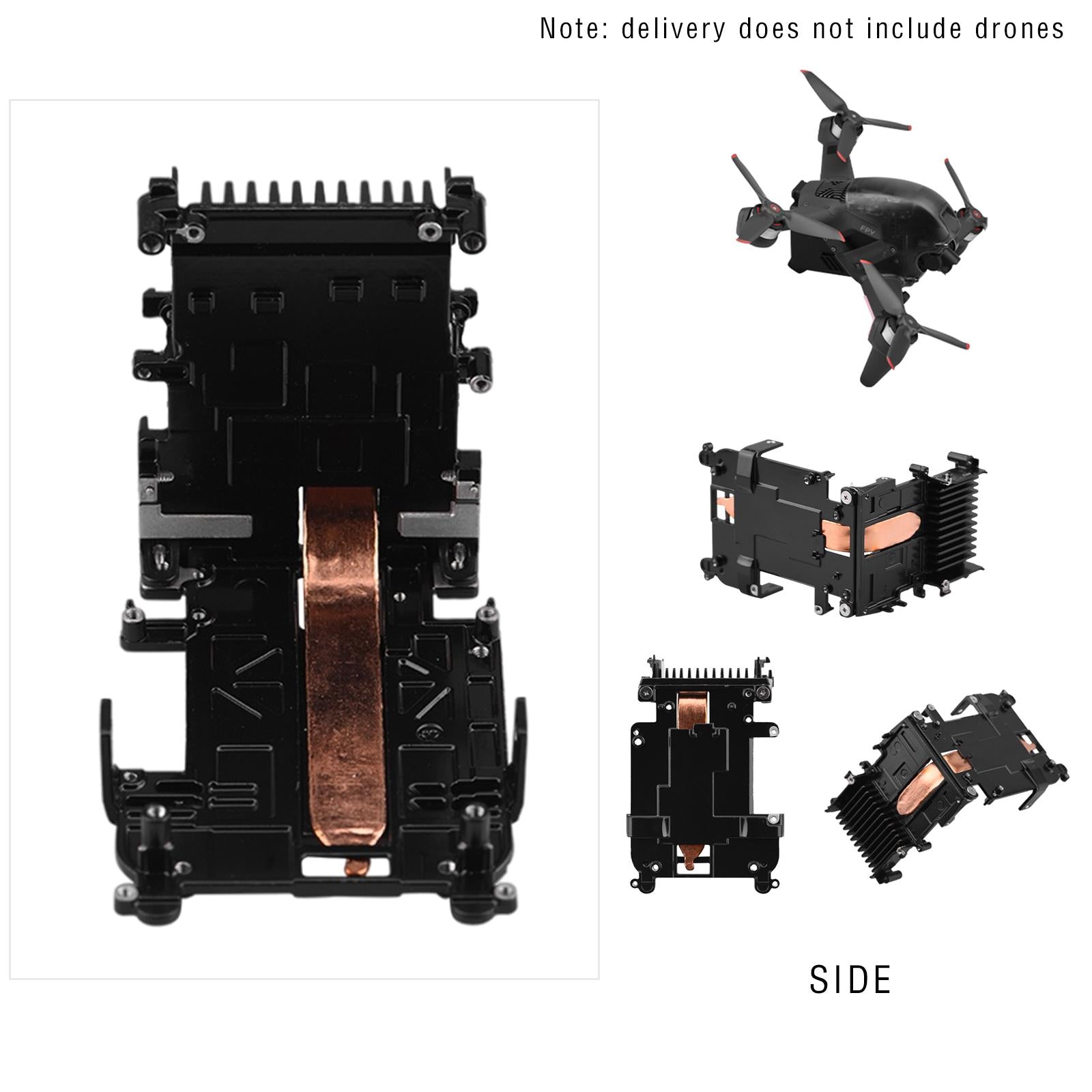 Drone Aircraft Cooling Component Cooling Board for DJI FPV Combo RC Drone