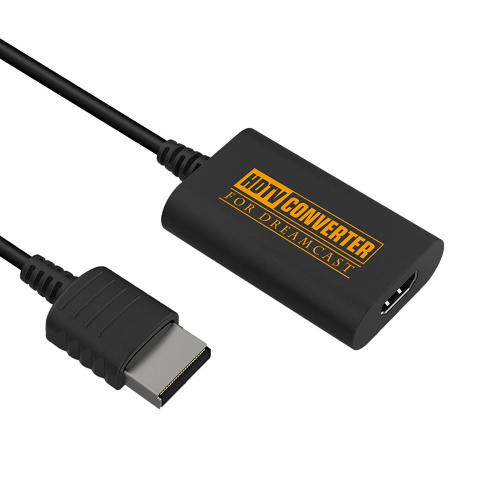 HDTV Converter Adapter 150cm HDMI Cable for Dreamcast Plug  Play Accessories