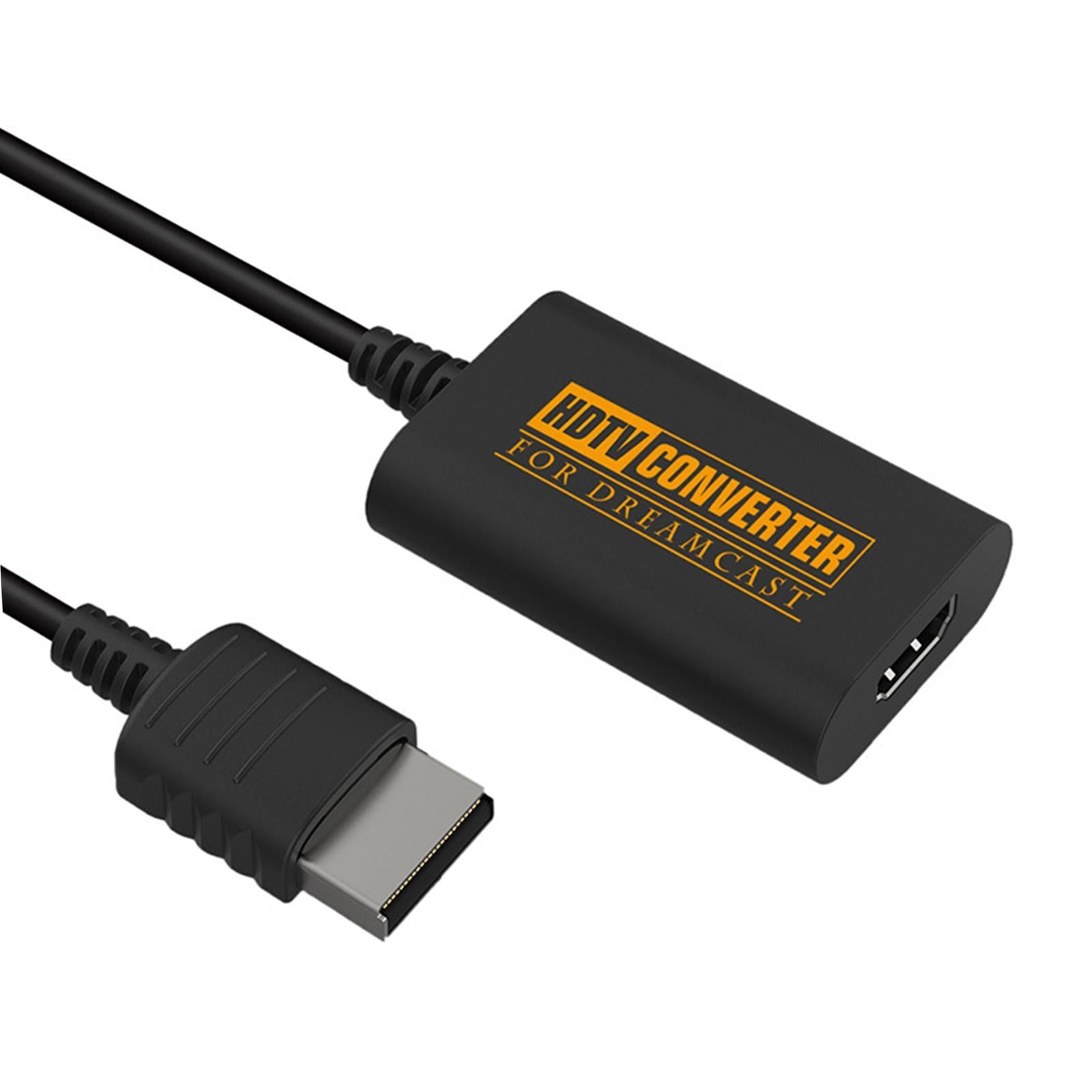 HDTV Converter Adapter 150cm HDMI Cable for Dreamcast Plug  Play Accessories