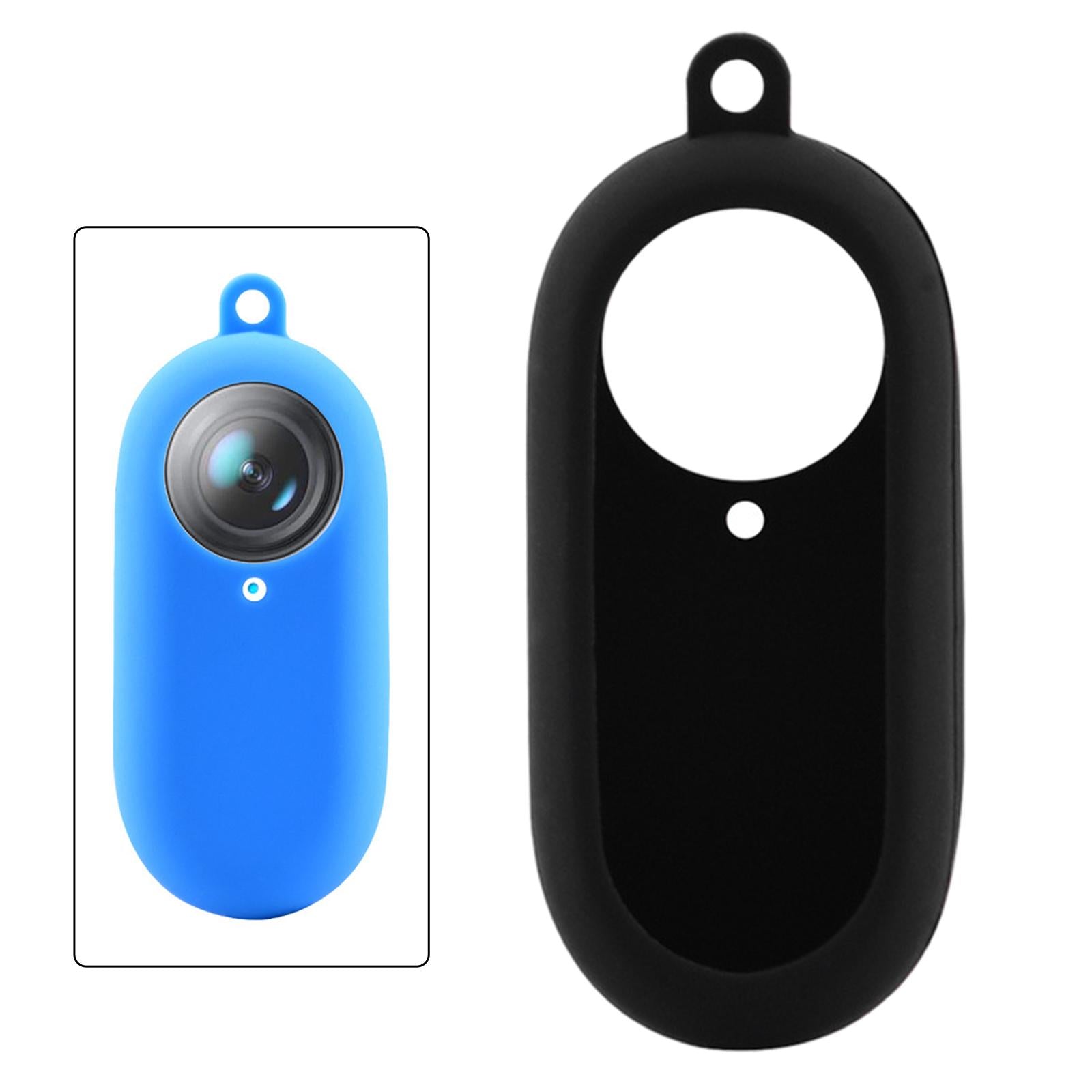 Silicone Sleeve Cover Protector Housing for Insta360 GO2 Action Camera Black