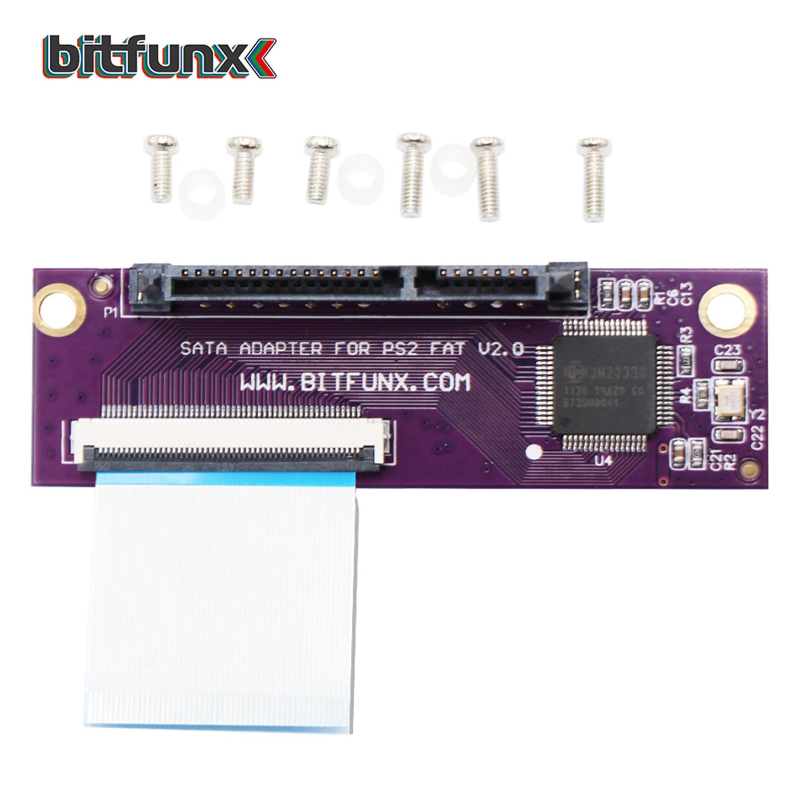 IDE to SATA Adapter PCB Adaptor Board for PS2 Game Purple Durable Compact