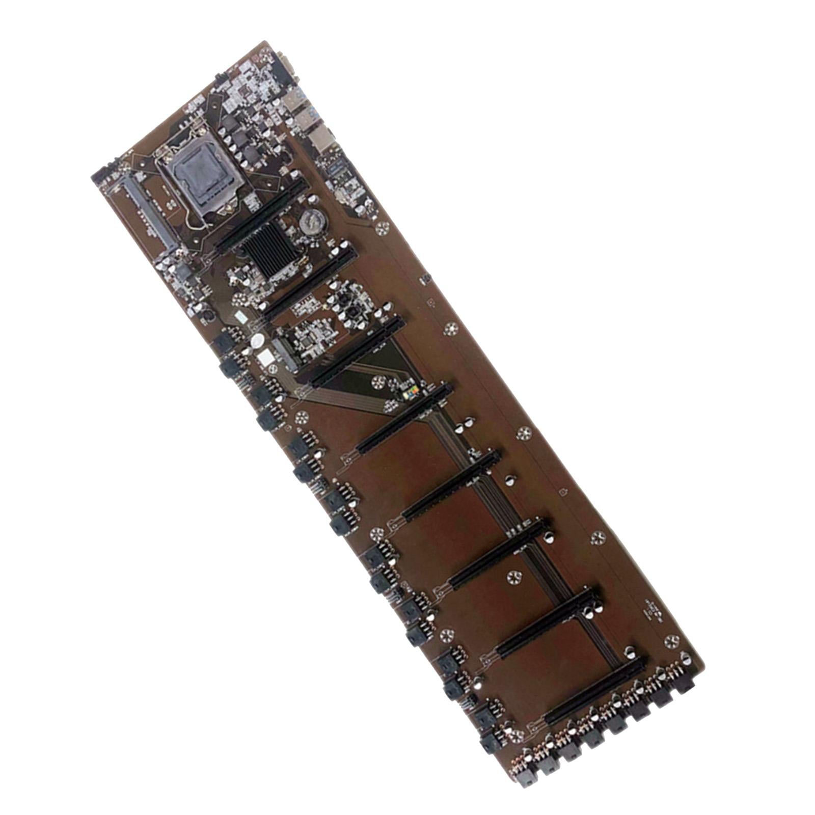 B85 1150 Pin Motherboard 4 USB3.0 LAN 8 PCIE 16X GPU Graphics Card Mainboard