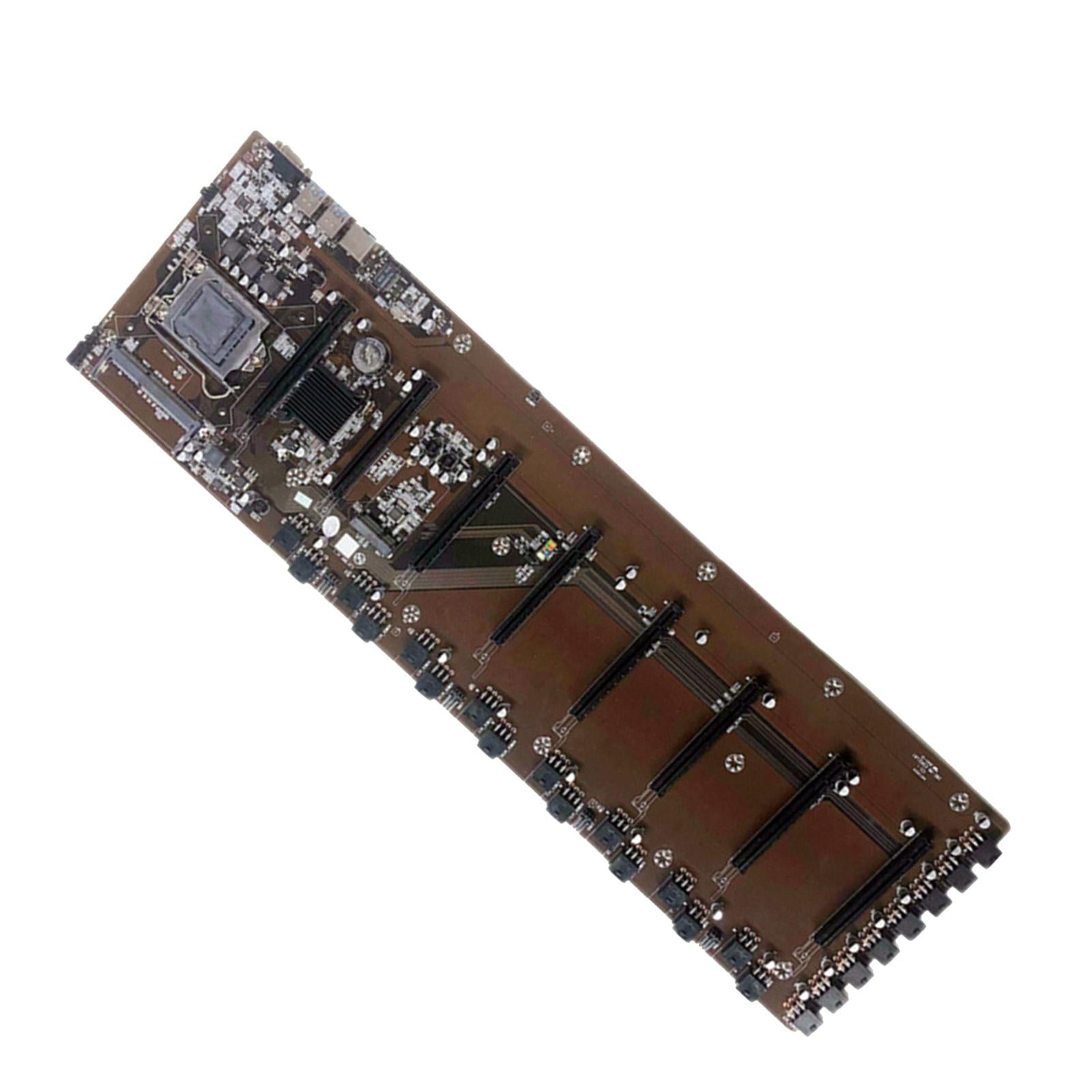 B85 1150 Pin Motherboard 4 USB3.0 LAN 8 PCIE 16X GPU Graphics Card Mainboard