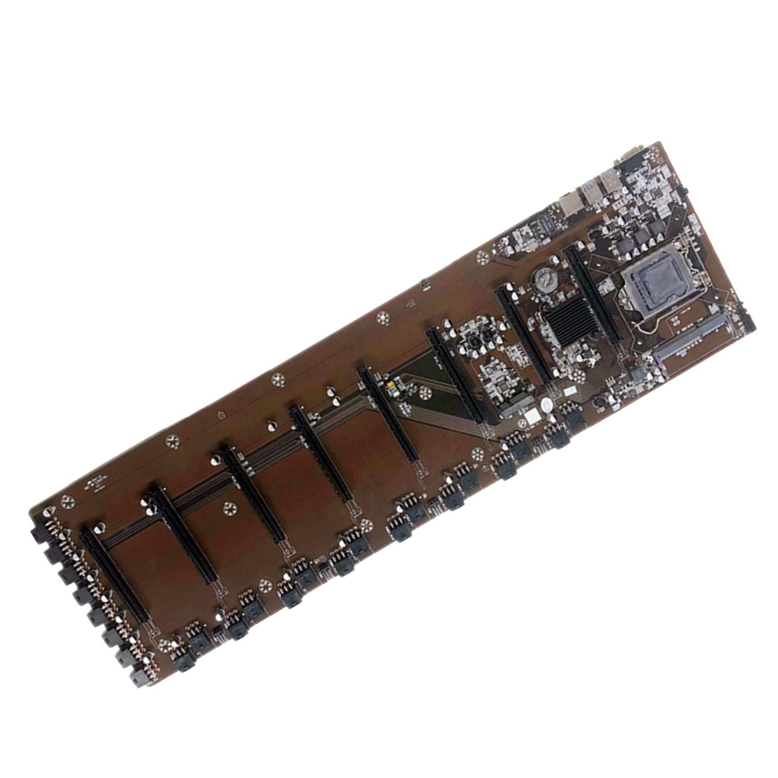 B85 1150 Pin Motherboard 4 USB3.0 LAN 8 PCIE 16X GPU Graphics Card Mainboard