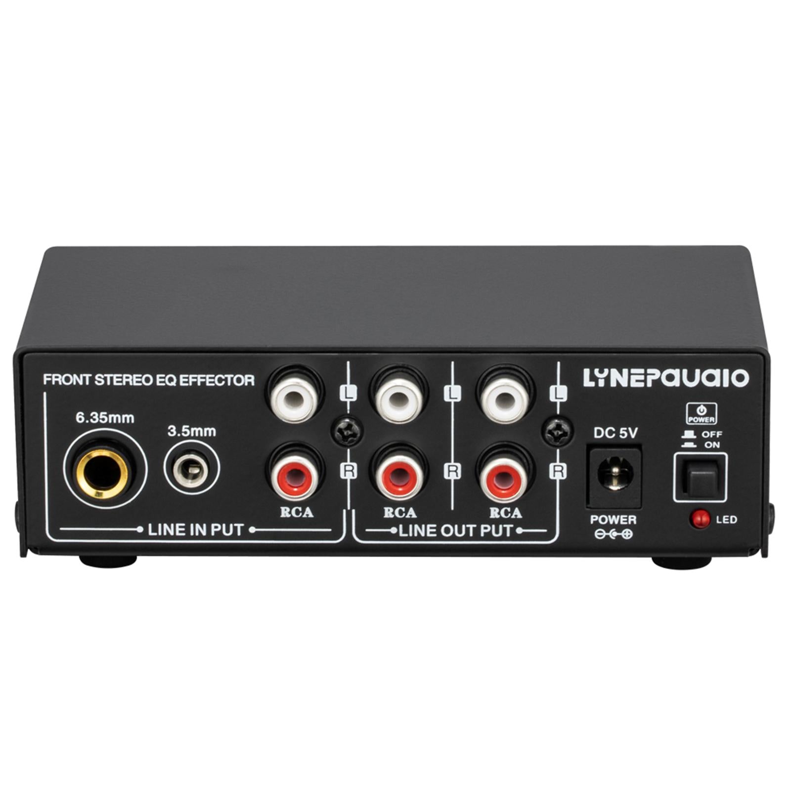Portable 3-Channel Microphone Audio Mixer Stereo for Sub-Mixing Low-Noise