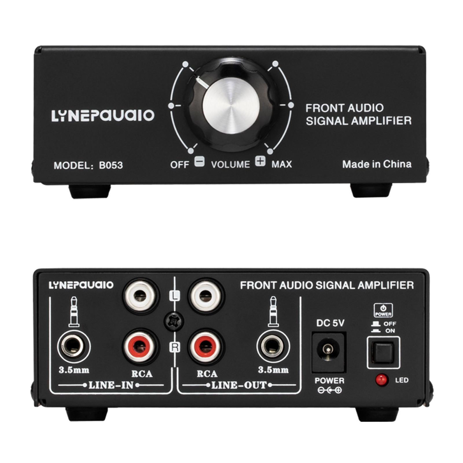 Stereo Sound Amplifier Headphone Speaker Amplifier Audio Booster