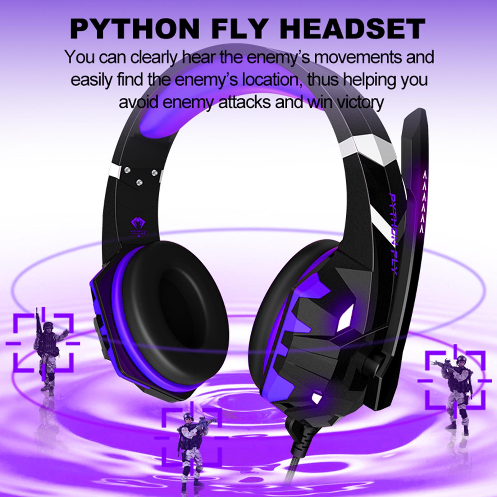 G9000MAX Gaming Headset Headphones Earphone w/ Noise Cancelling Mic for PS4
