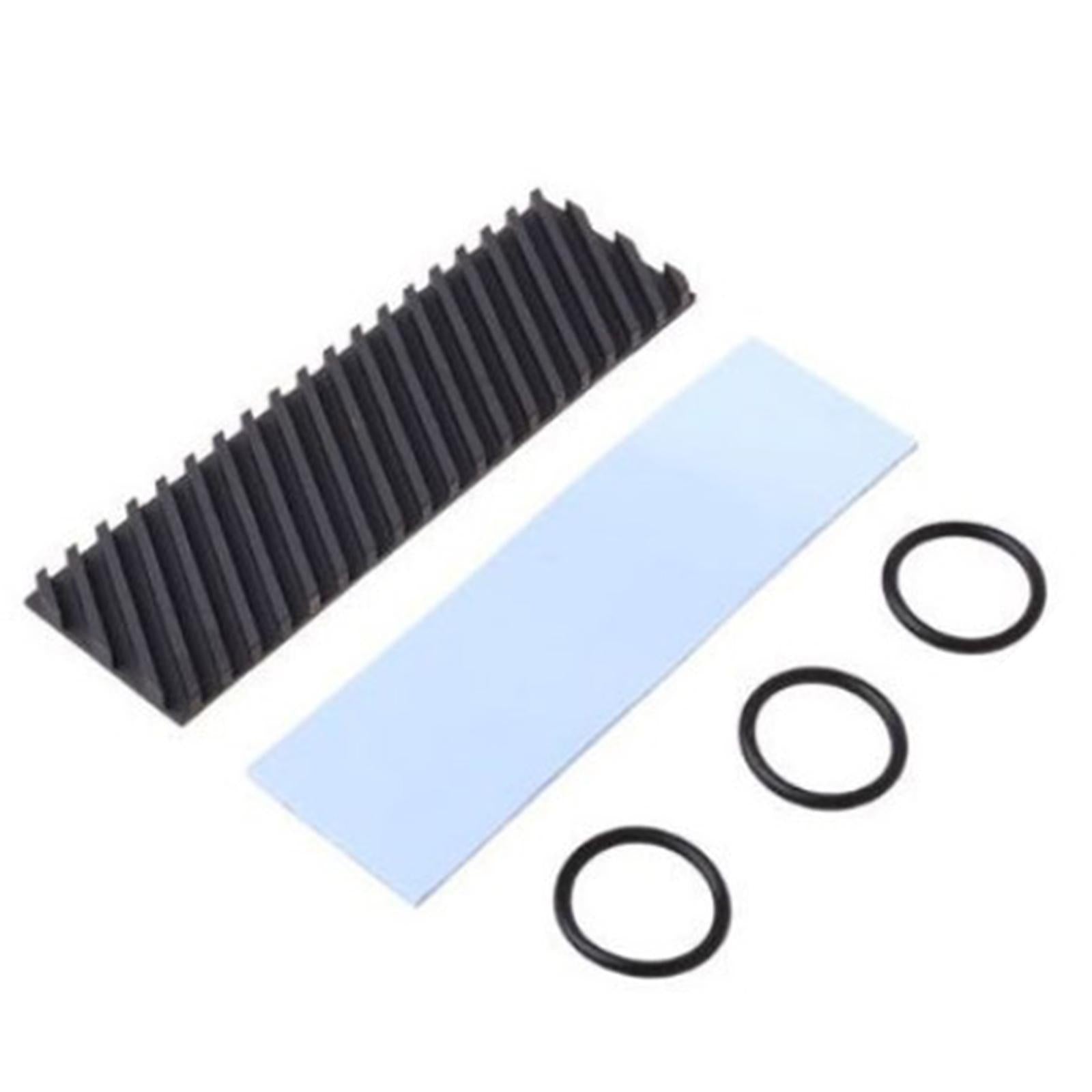 M.2 2280 Pure Copper Graphene SSD Heatsink w/Thermal Pad  Cross grain  2.0mm