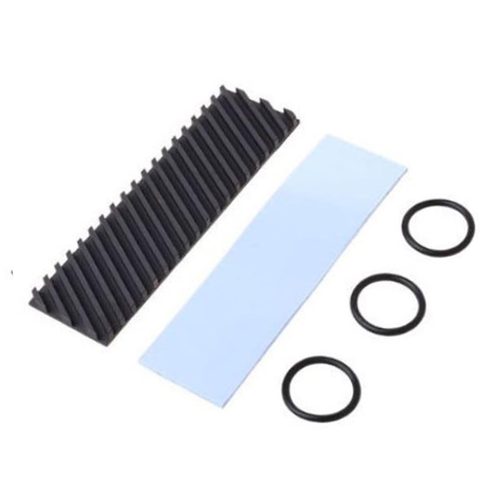 M.2 2280 Pure Copper Graphene SSD Heatsink w/Thermal Pad  Cross grain  2.0mm