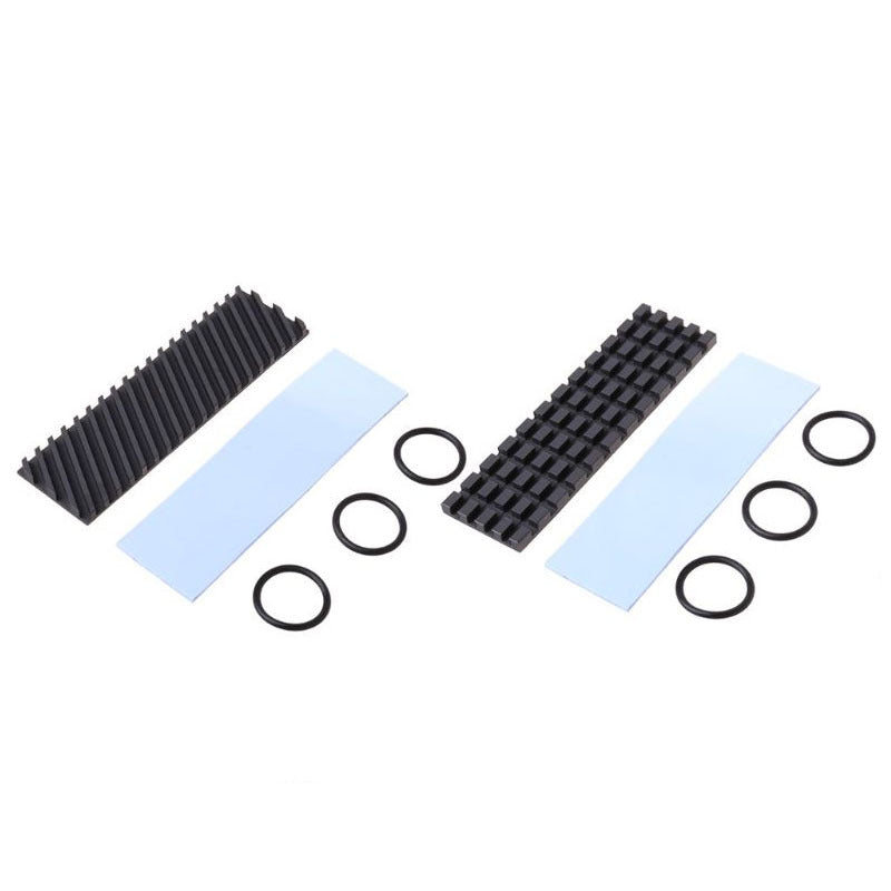 M.2 2280 Pure Copper Graphene SSD Heatsink w/Thermal Pad  Cross grain  2.0mm